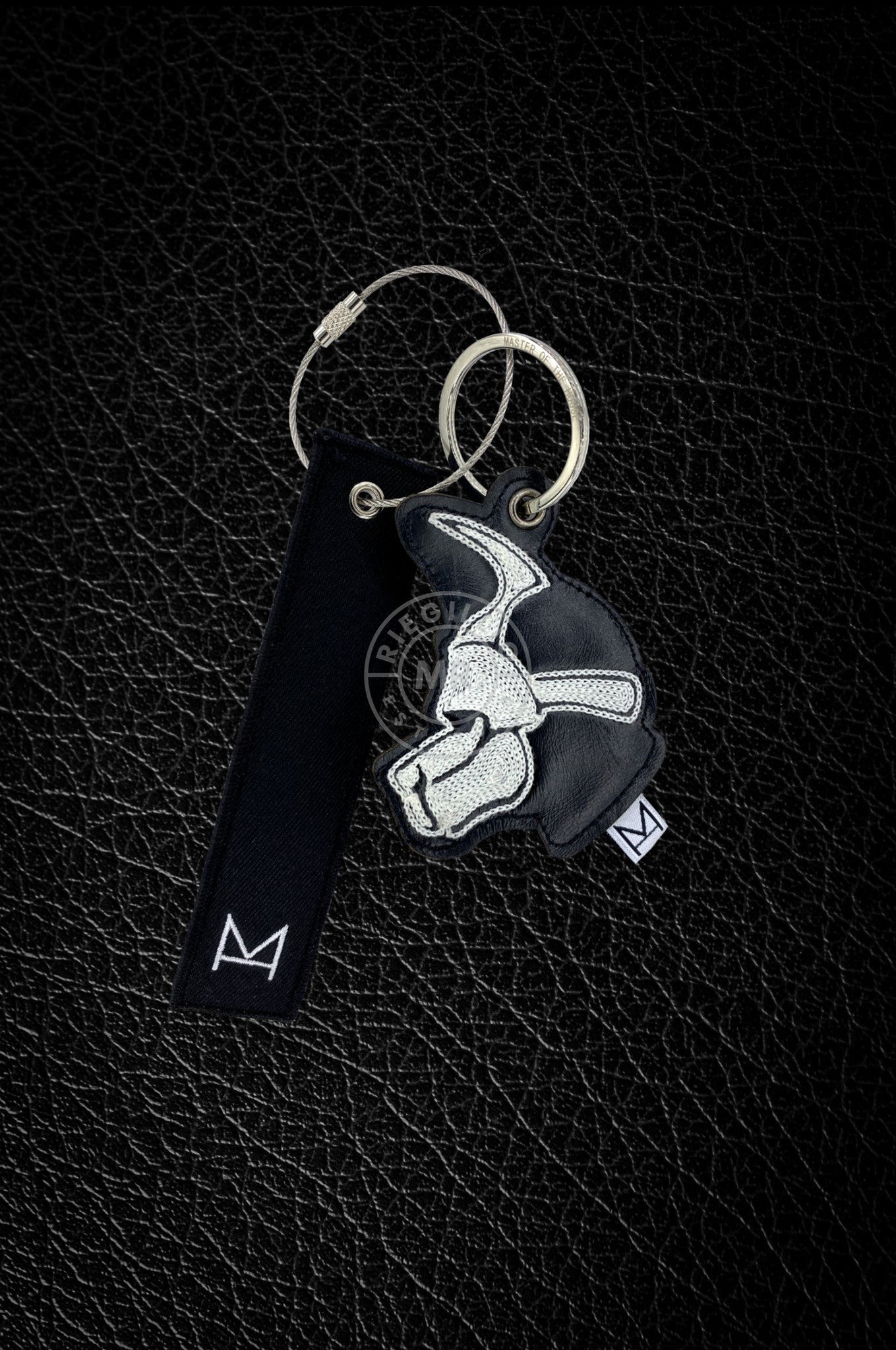 Master of the House Keyring Puppy at MR. Riegillio