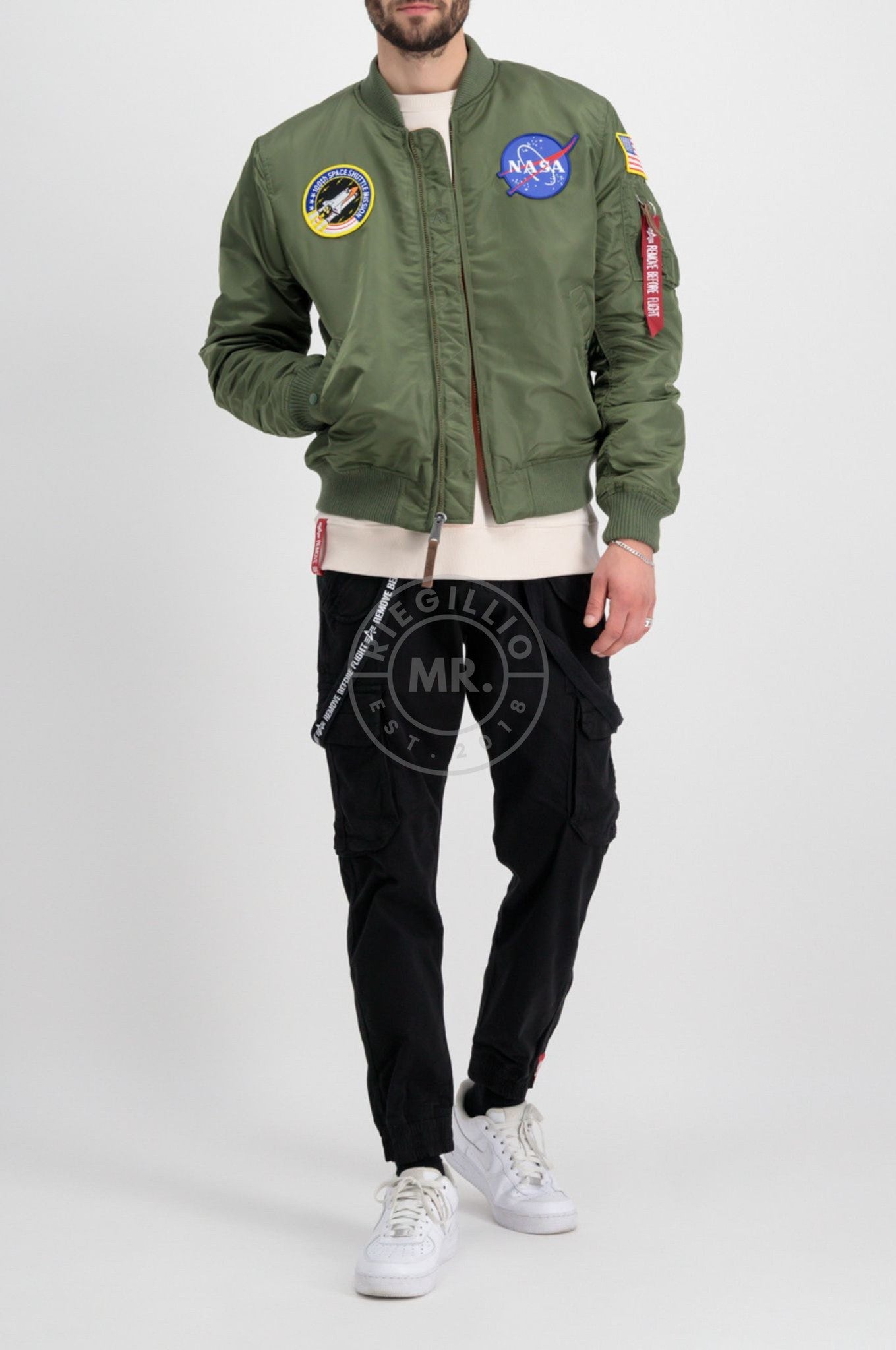 Nasa jacket outlet green