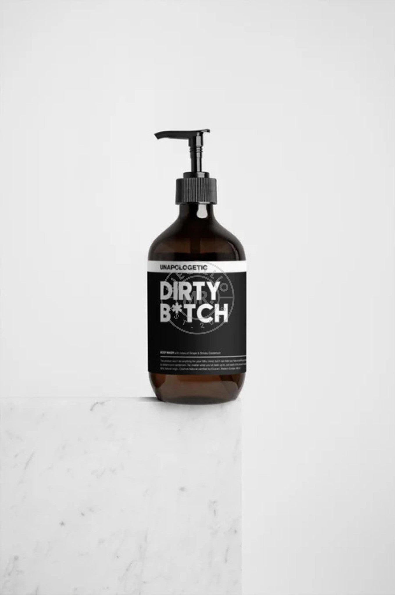 DIRTY B*TCH - Ginger & Smoky Cardamom Body Wash at MR. Riegillio