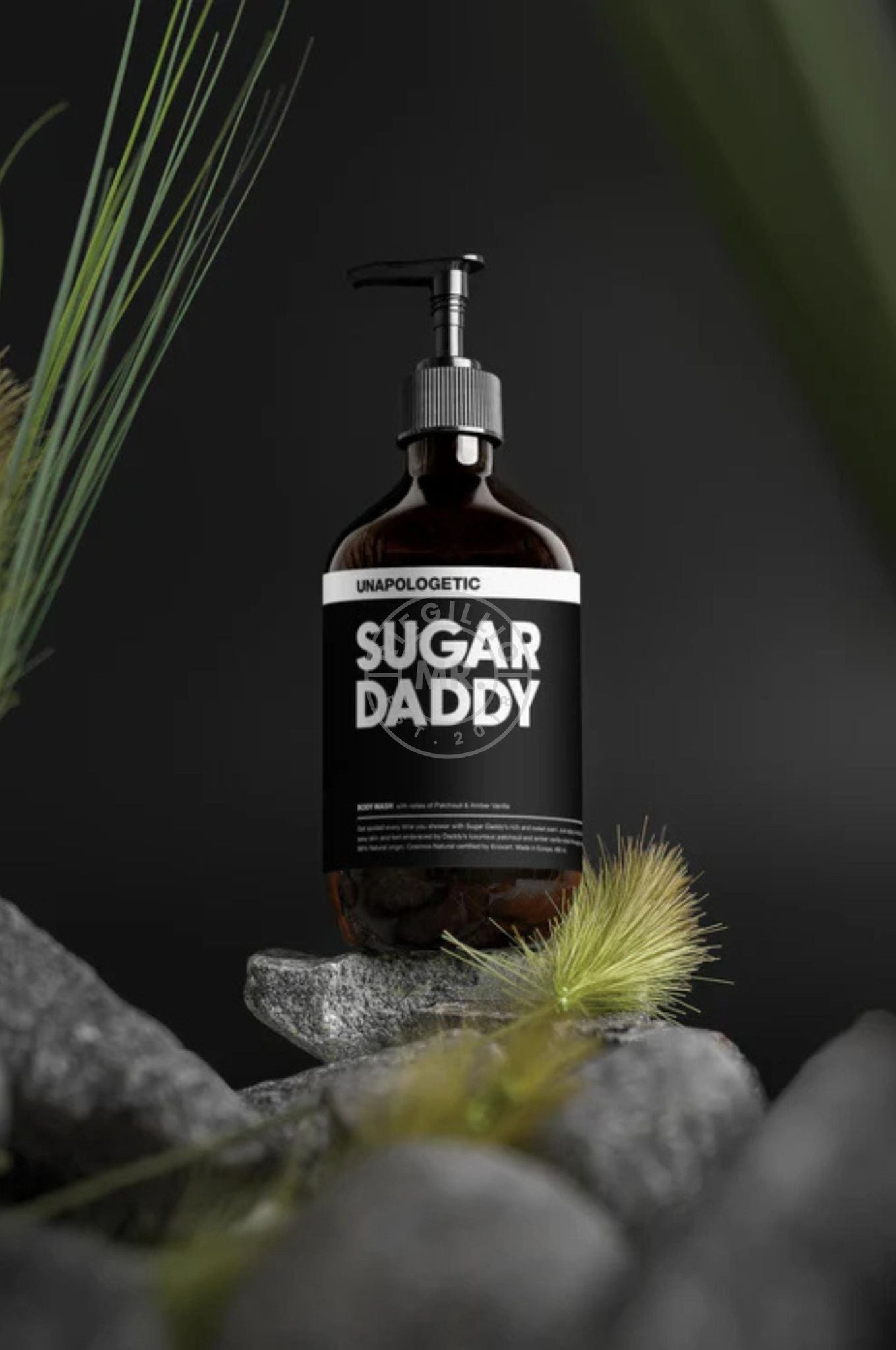 SUGAR DADDY - Patchouli & Amber Vanilla Body Wash at MR. Riegillio