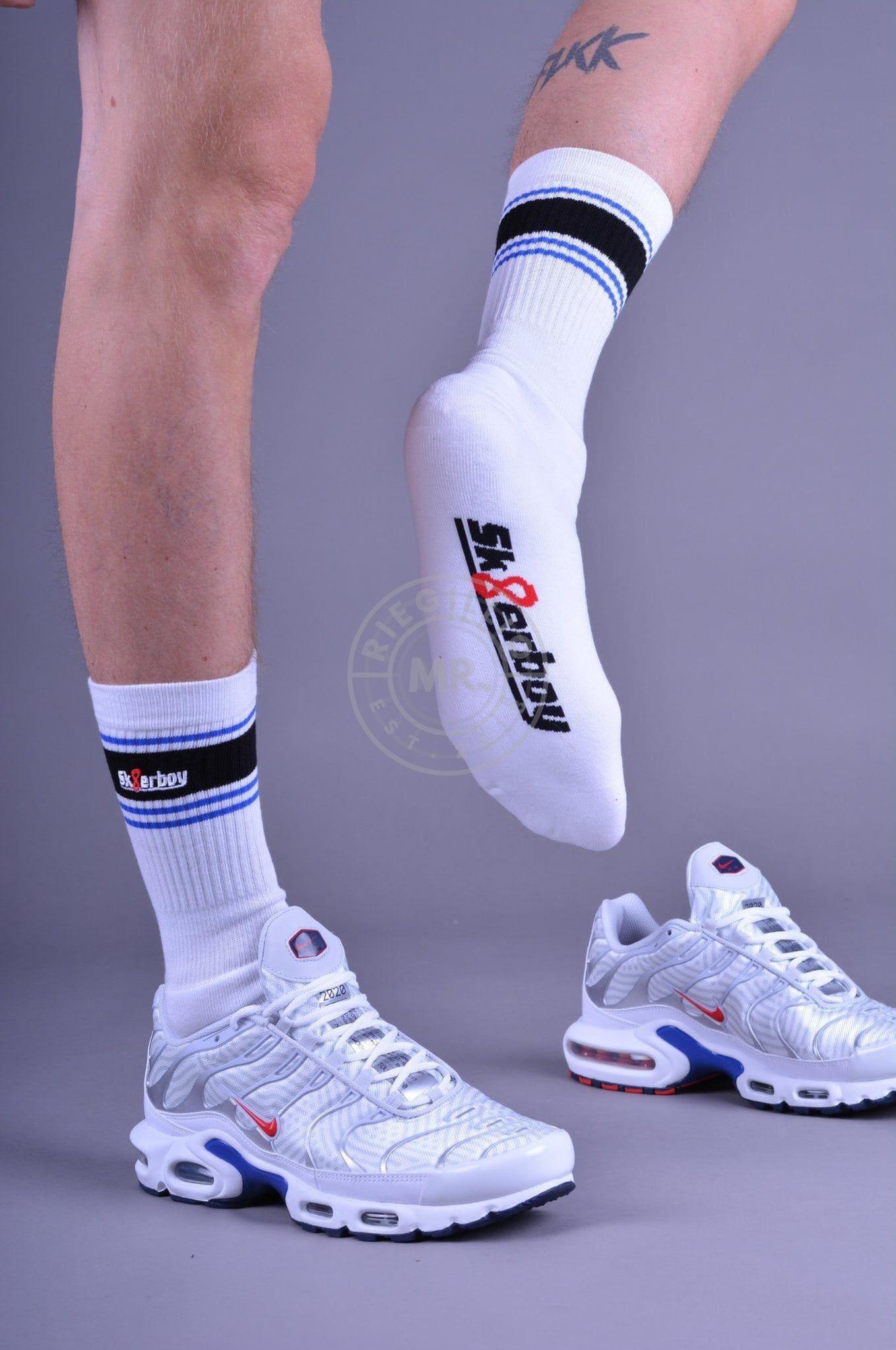Sk8erboy Deluxe Socks Blue at MR. Riegillio