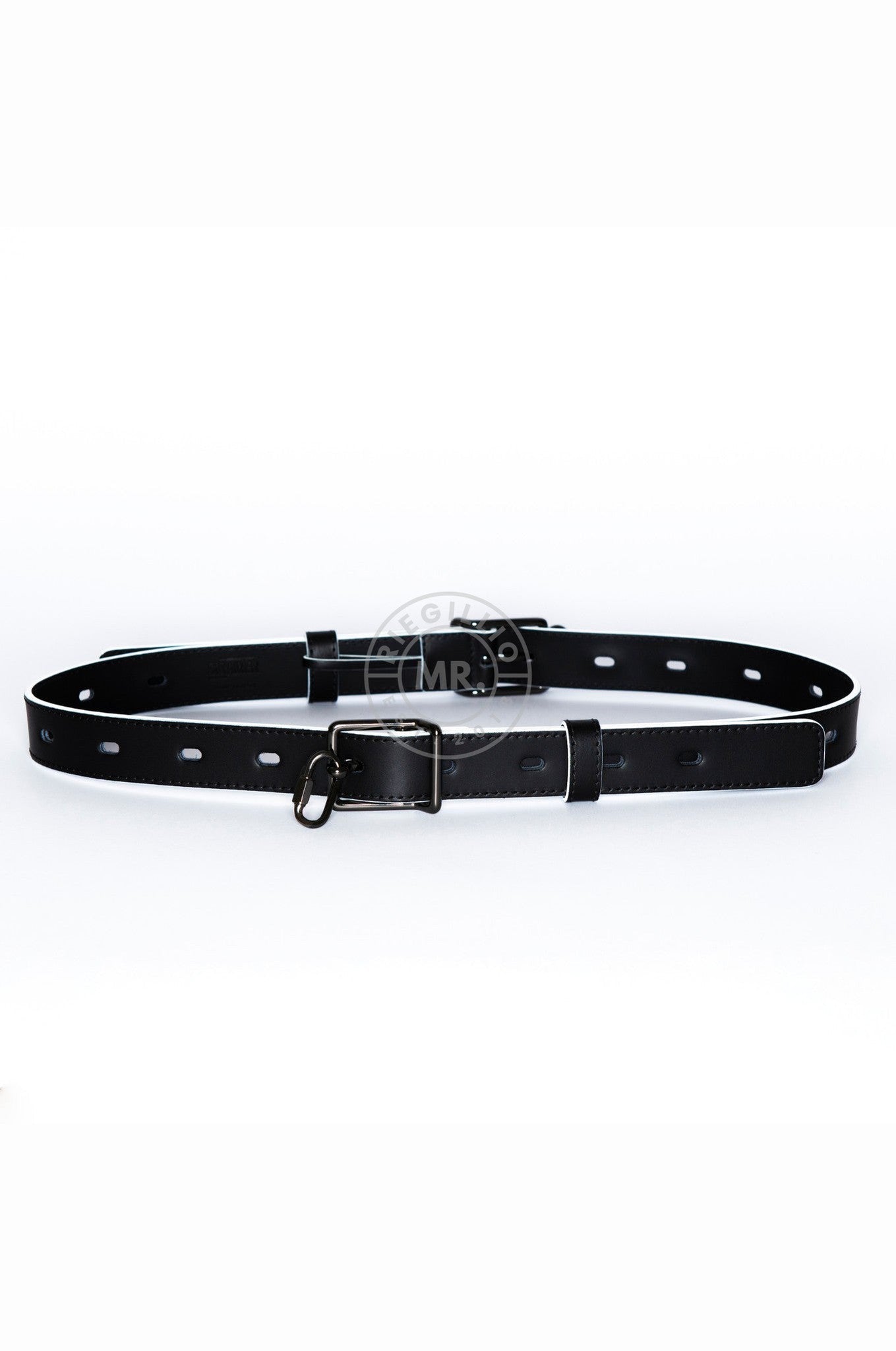 SIRAINER Double Block Belt - White at MR. Riegillio