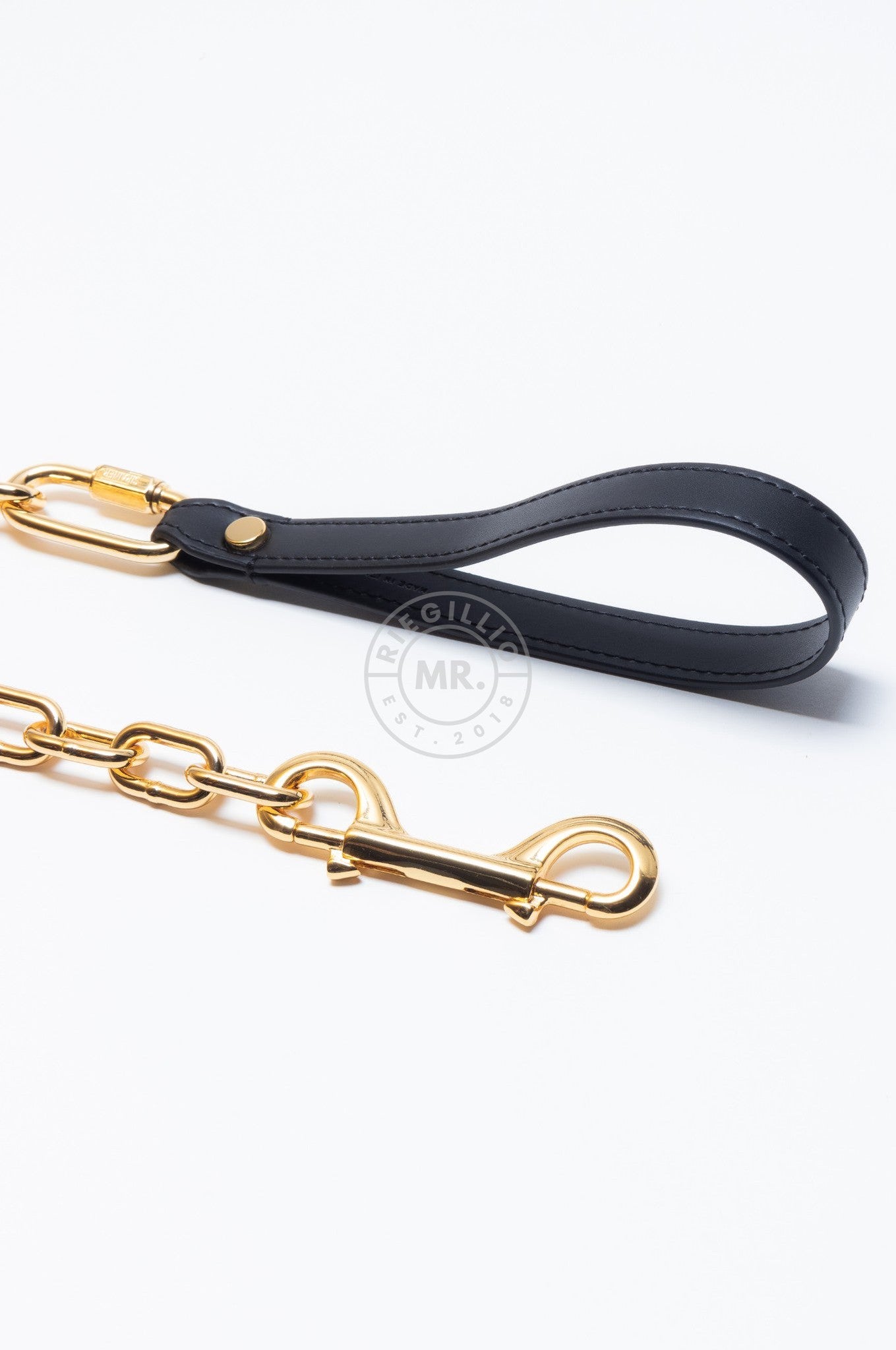 SIRAINER Chain Leash - Gold at MR. Riegillio