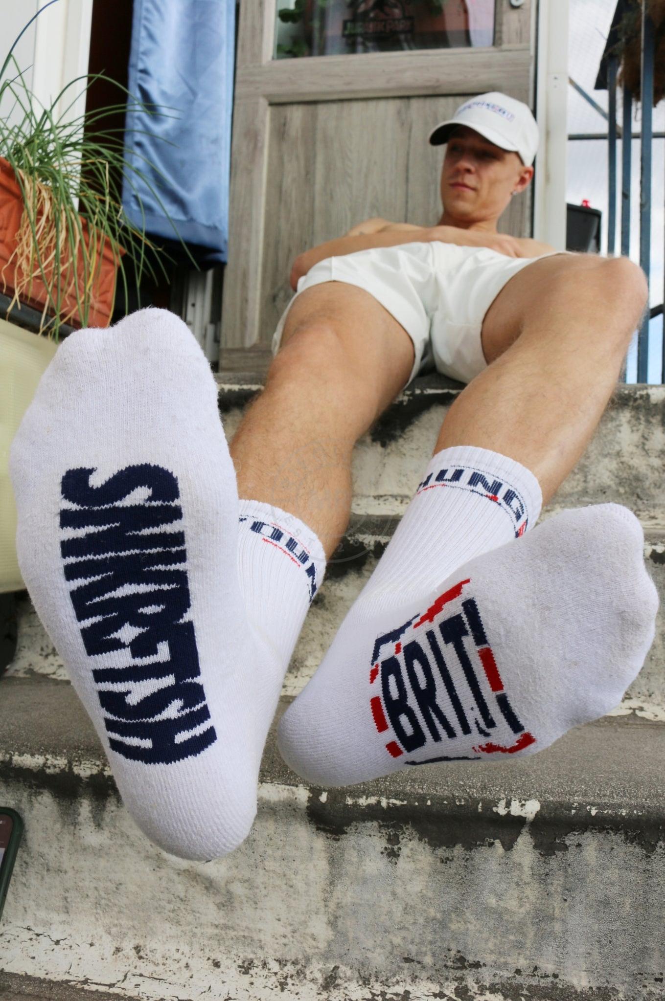 SNKRFTSH X Hung Young Brit Cap - White at MR. Riegillio