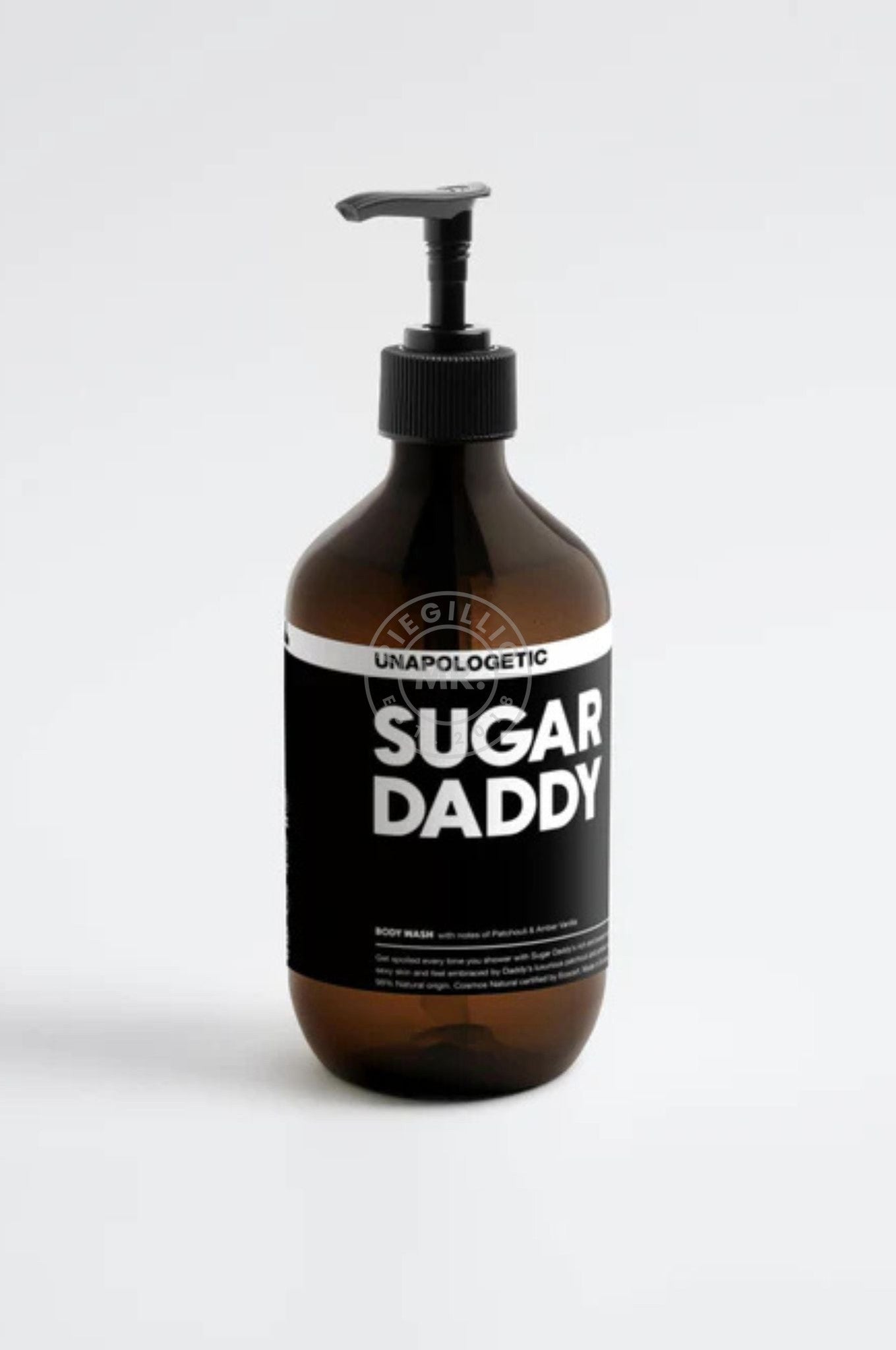 SUGAR DADDY - Patchouli & Amber Vanilla Body Wash at MR. Riegillio