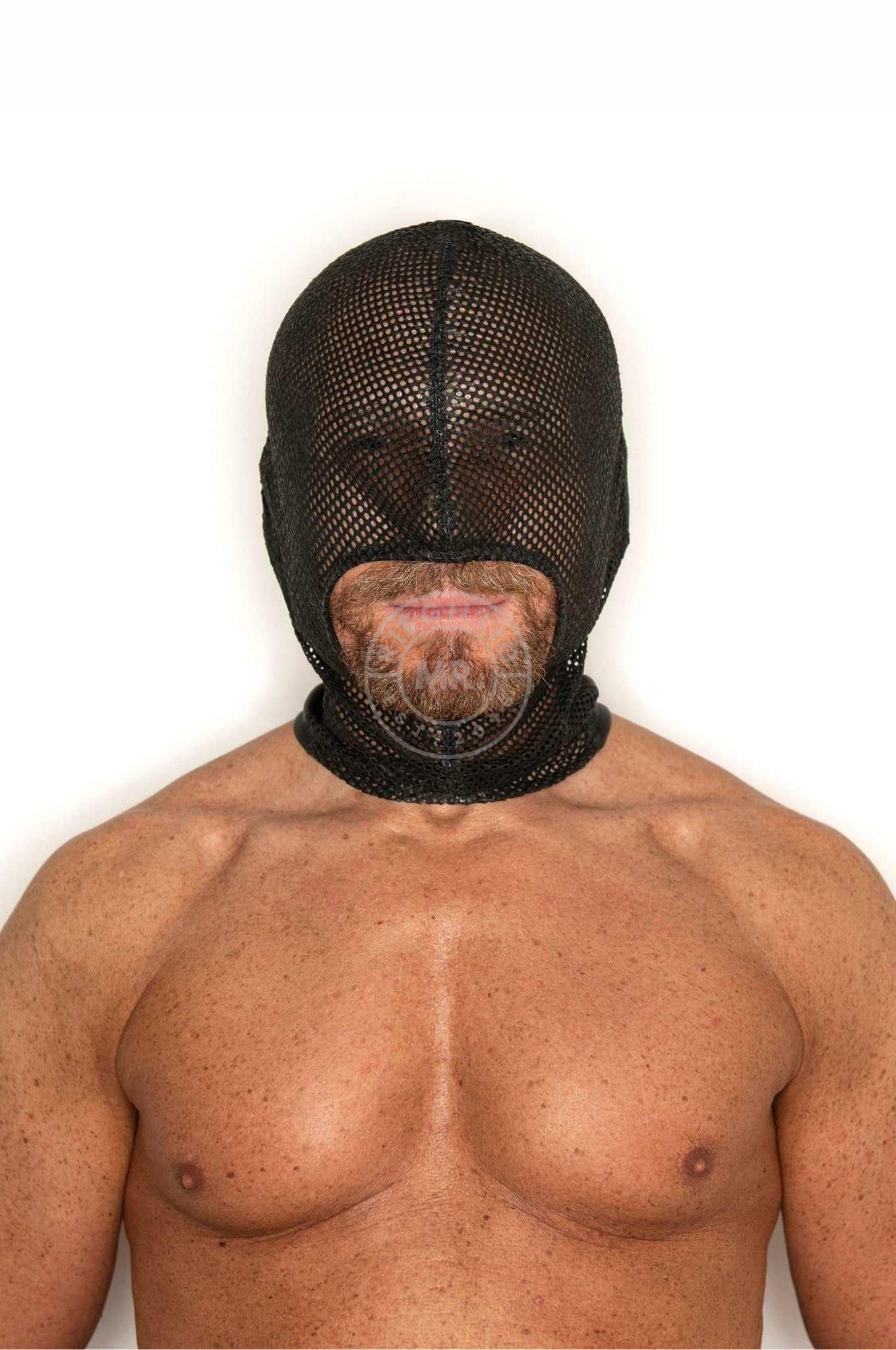 SIRAINER Leather Hood - Perforated at MR. Riegillio