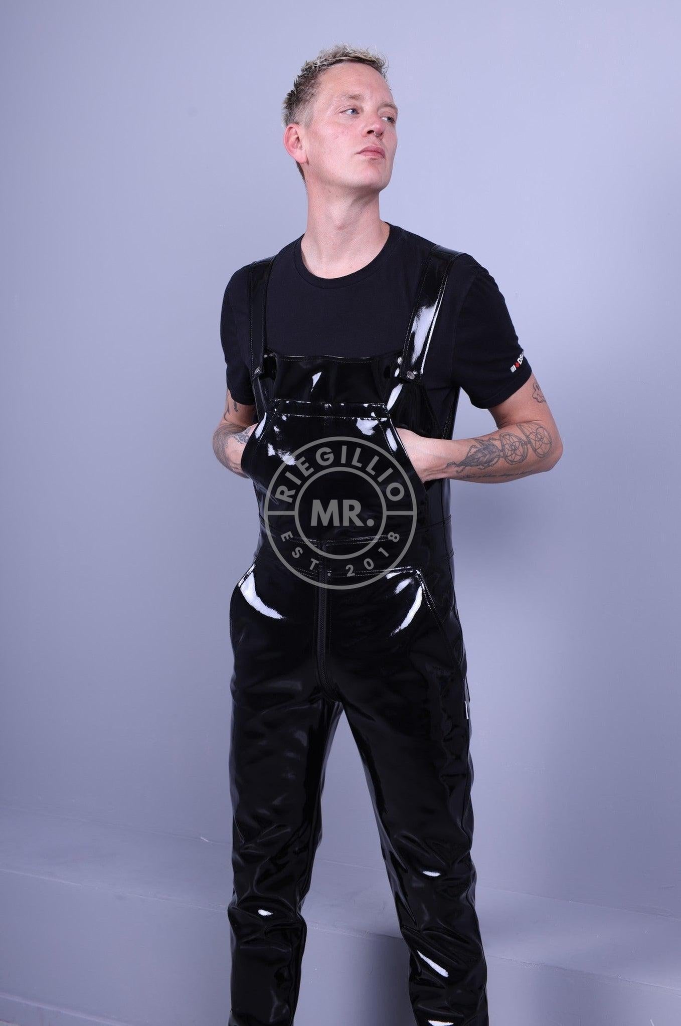 Heavy PVC Dungaree at MR. Riegillio