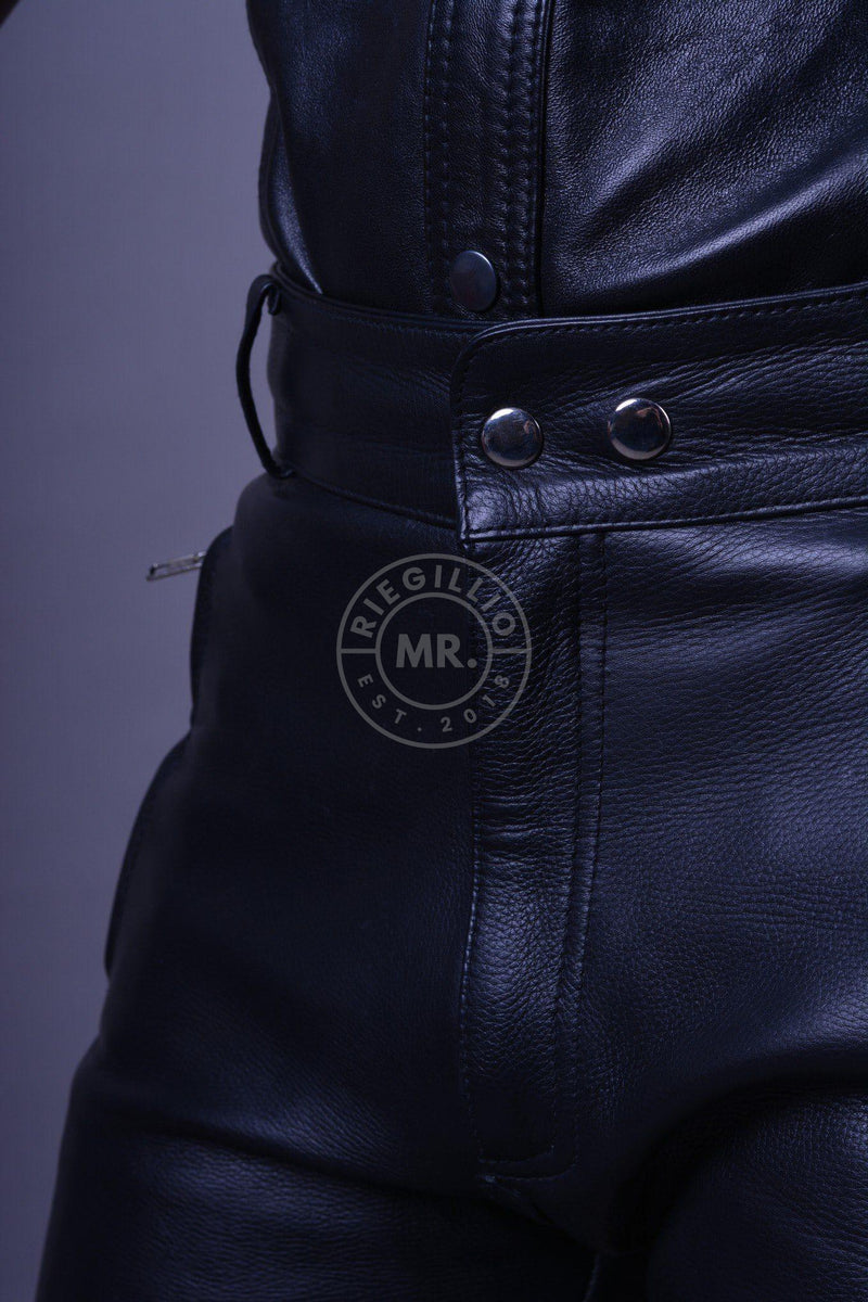 Leather Motorbike Pants By Mr Riegillio – MR. Riegillio