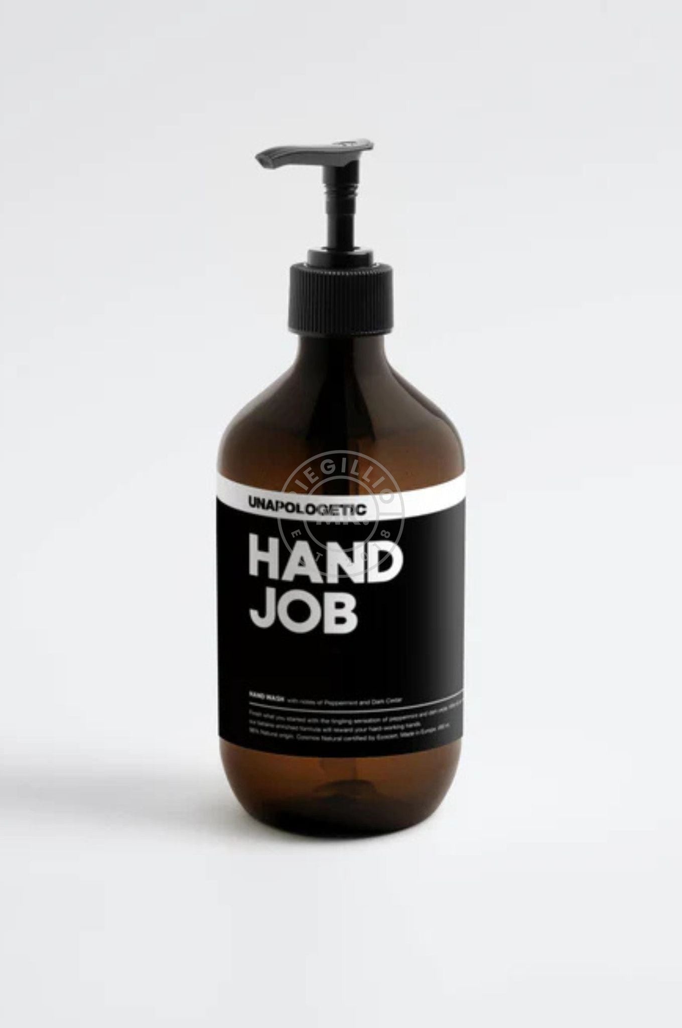 HANDJOB - Peppermint & Dark Cedar Hand Wash at MR. Riegillio