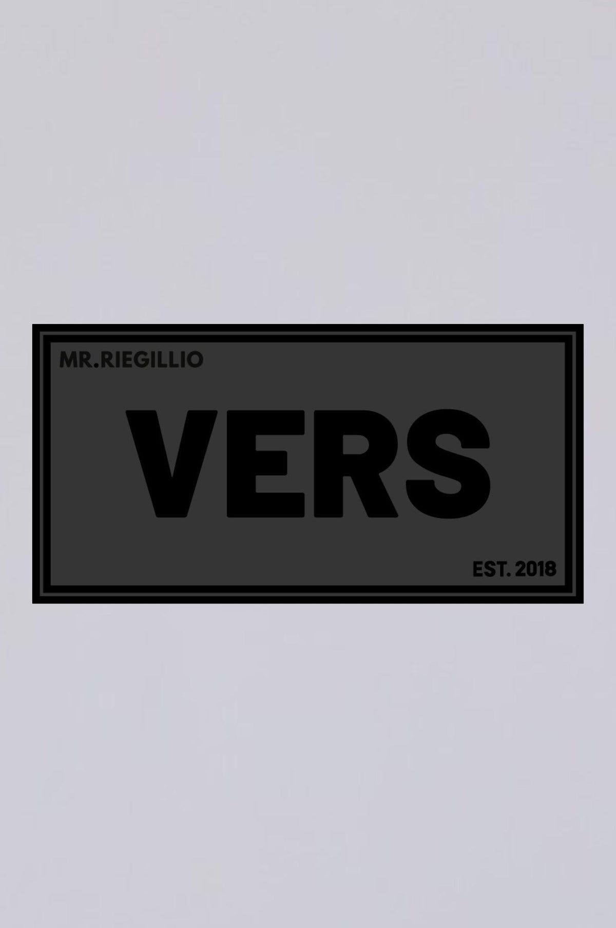 Rubber Velcro Patch - VERS by MR. Riegillio