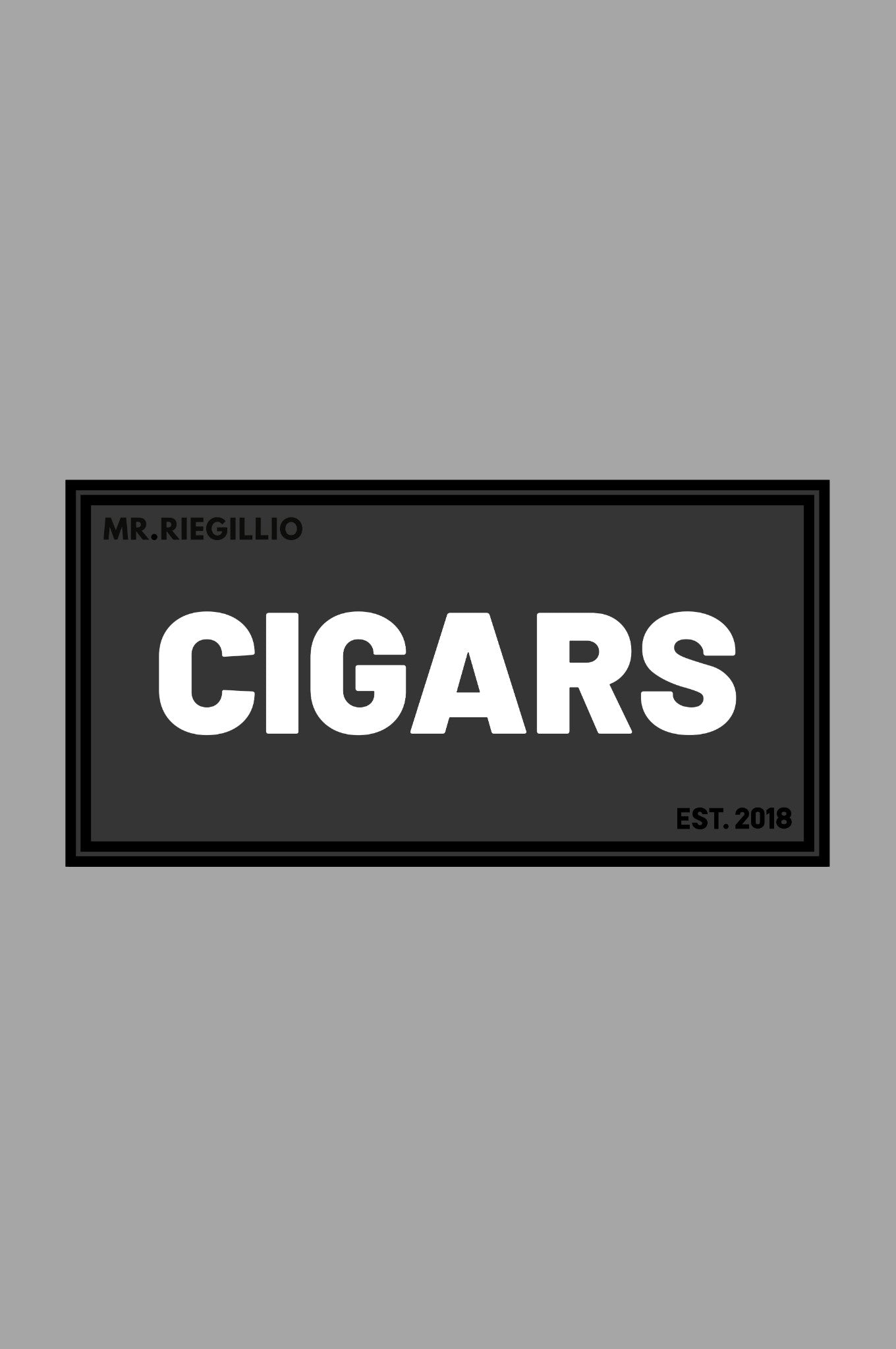 Rubber Velcro Patch - CIGARS