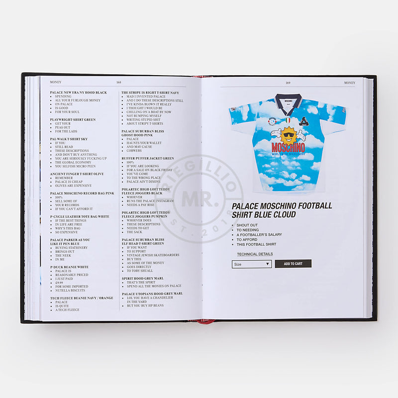 Table Book Palace Product Descriptions, The Selected Archive at MR. Riegillio