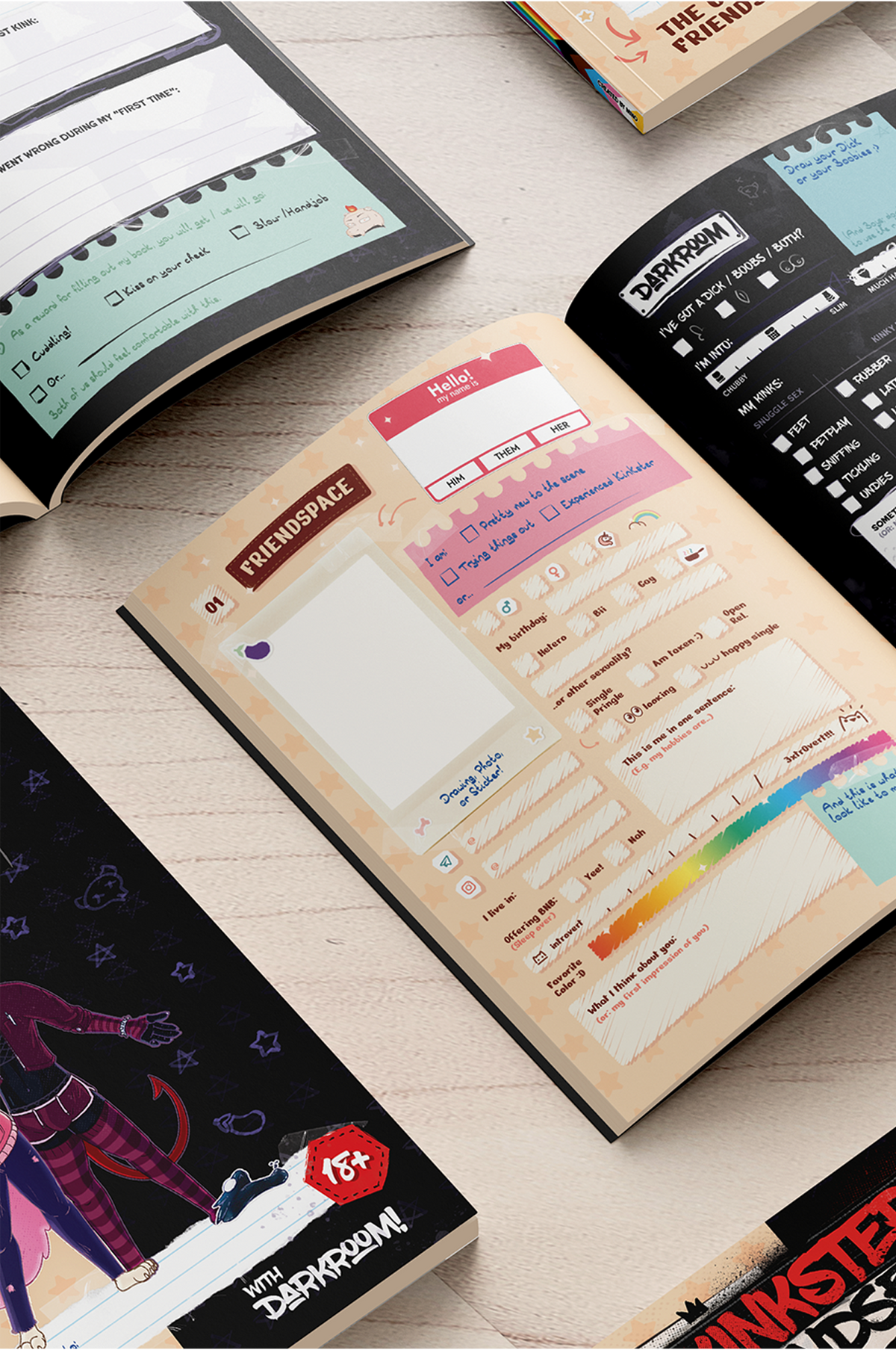The Kinkster's Friendsbook - DEUTSCH