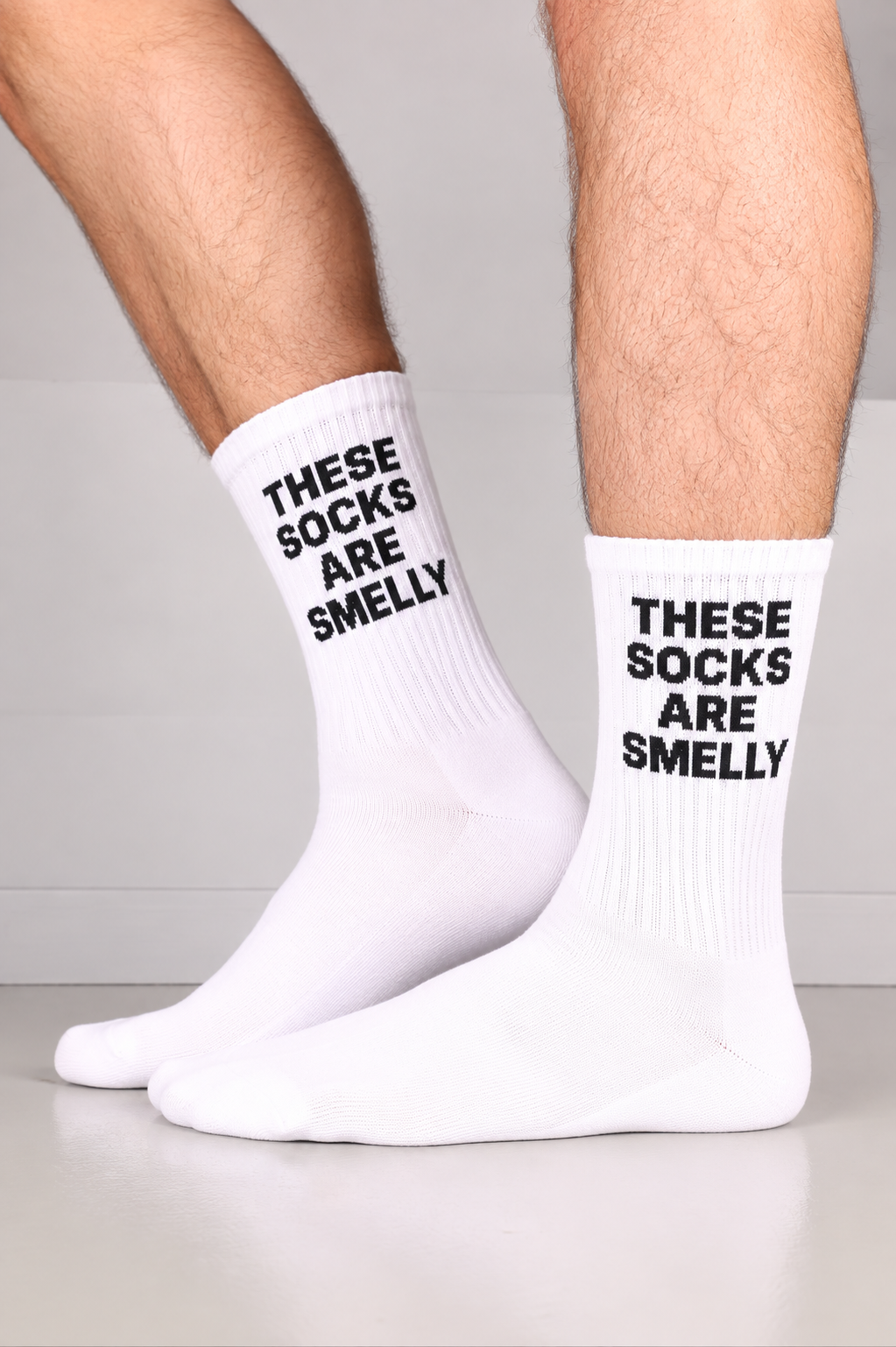 SNKRFTSH THESE SOCKS ARE SMELLY Socks