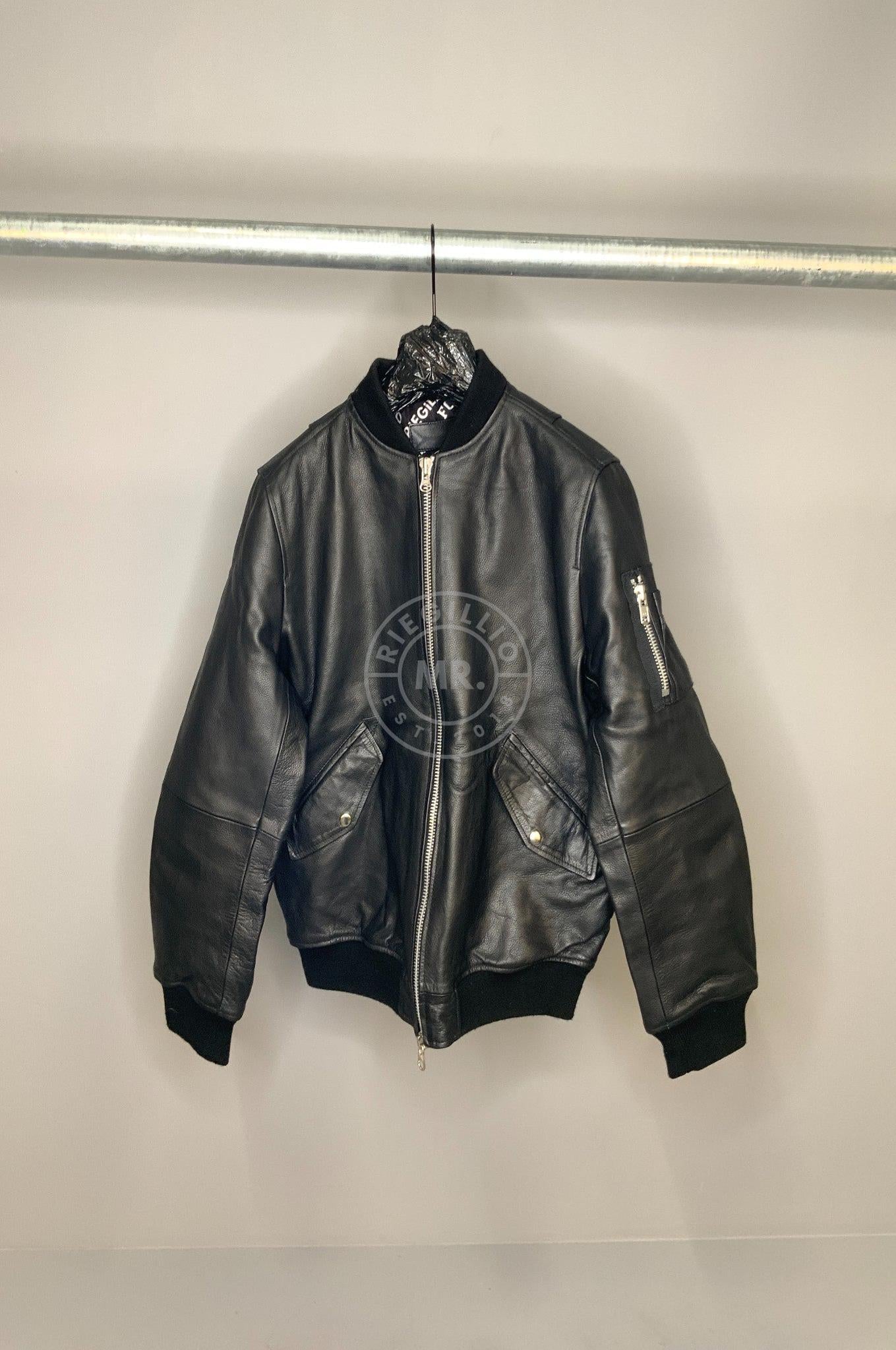 #177 Leather Jacket at MR. Riegillio