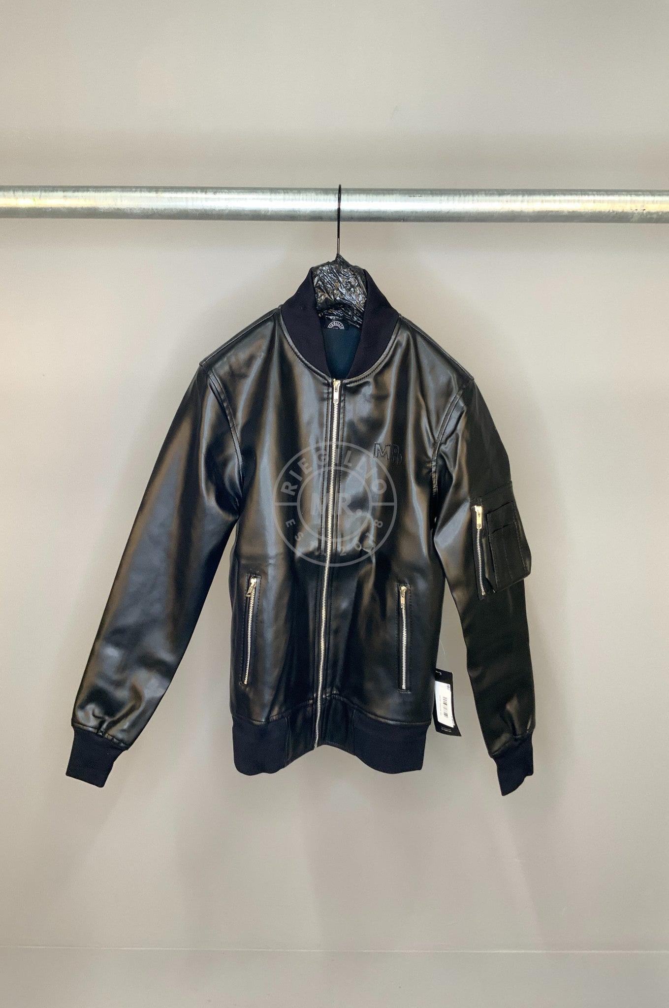 #275 Faux Leather Jacket at MR. Riegillio