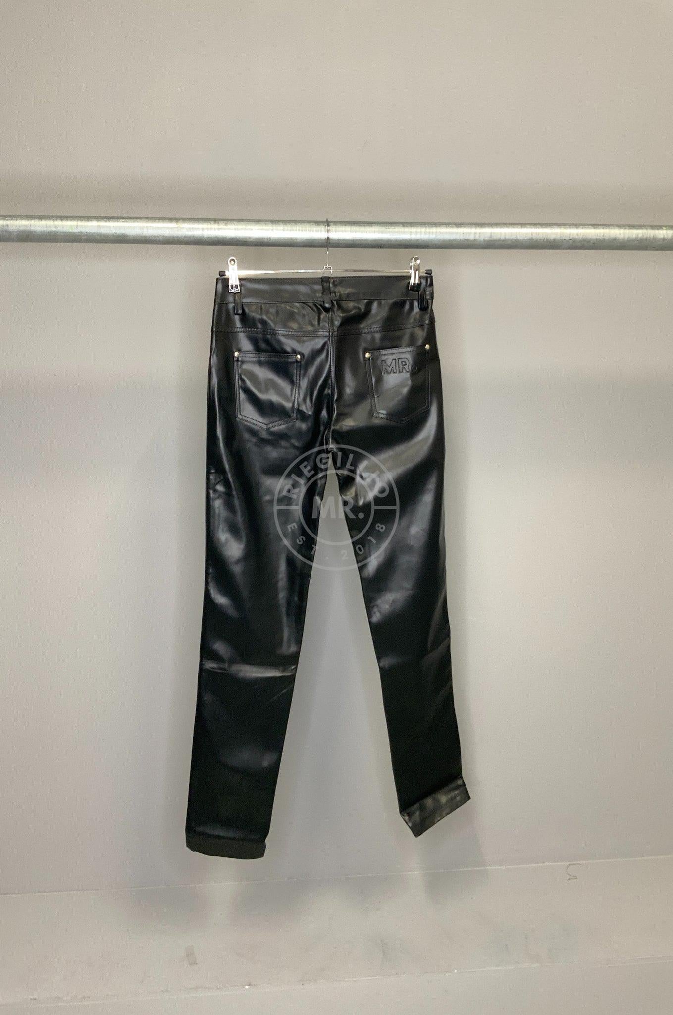 #317 Faux Leather Pants at MR. Riegillio