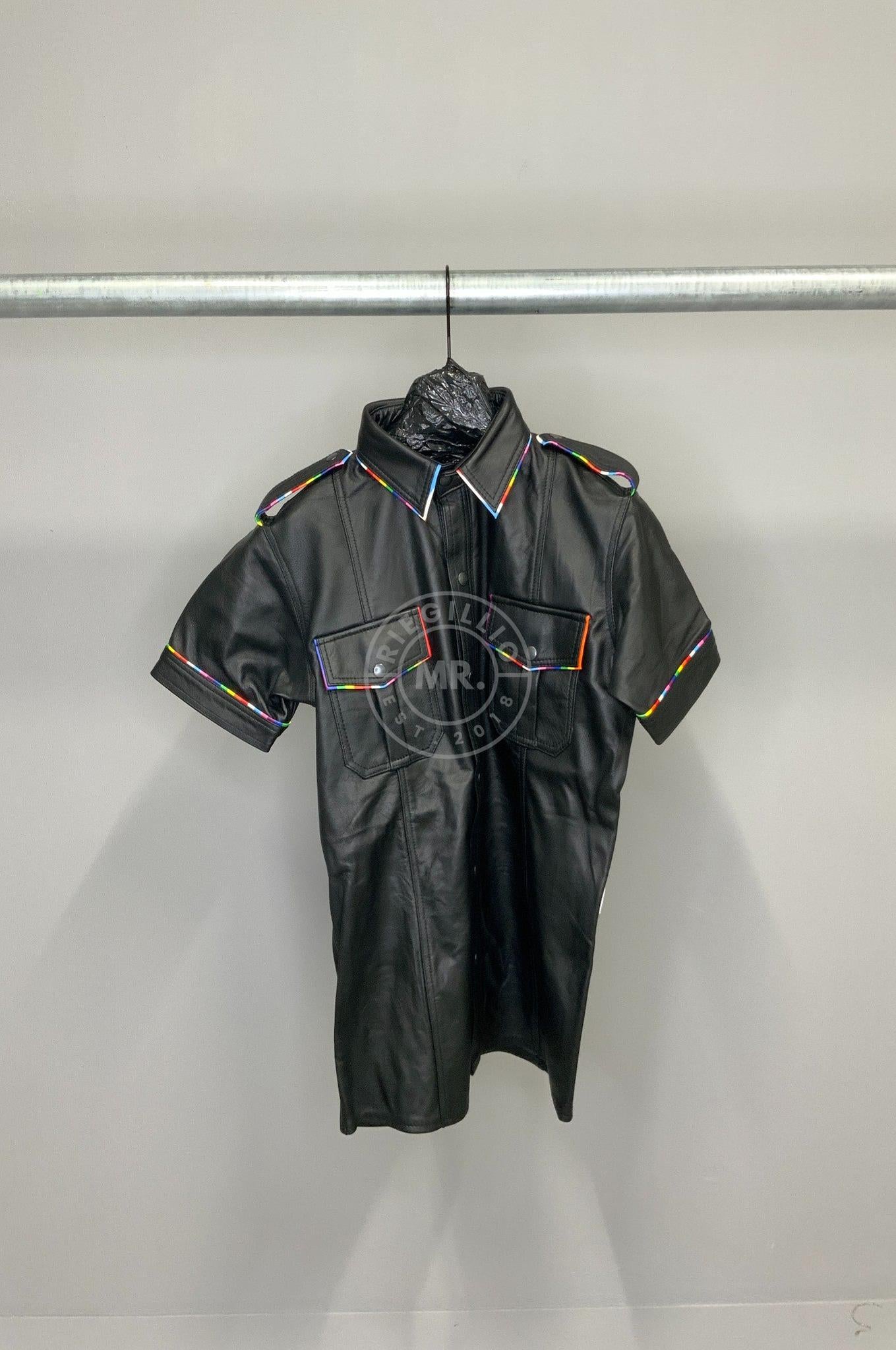 362 Leather Shirt at MR. Riegillio