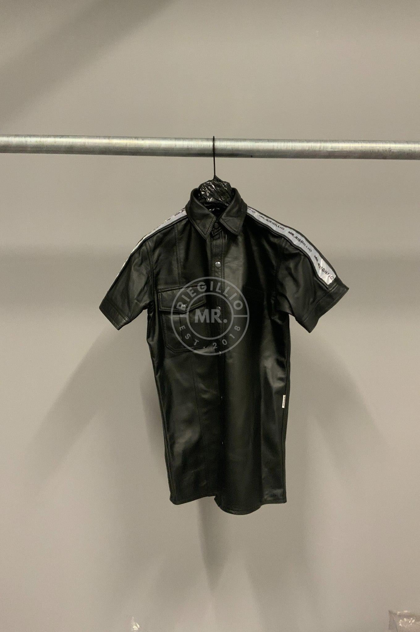 395 Leather Shirt at MR. Riegillio