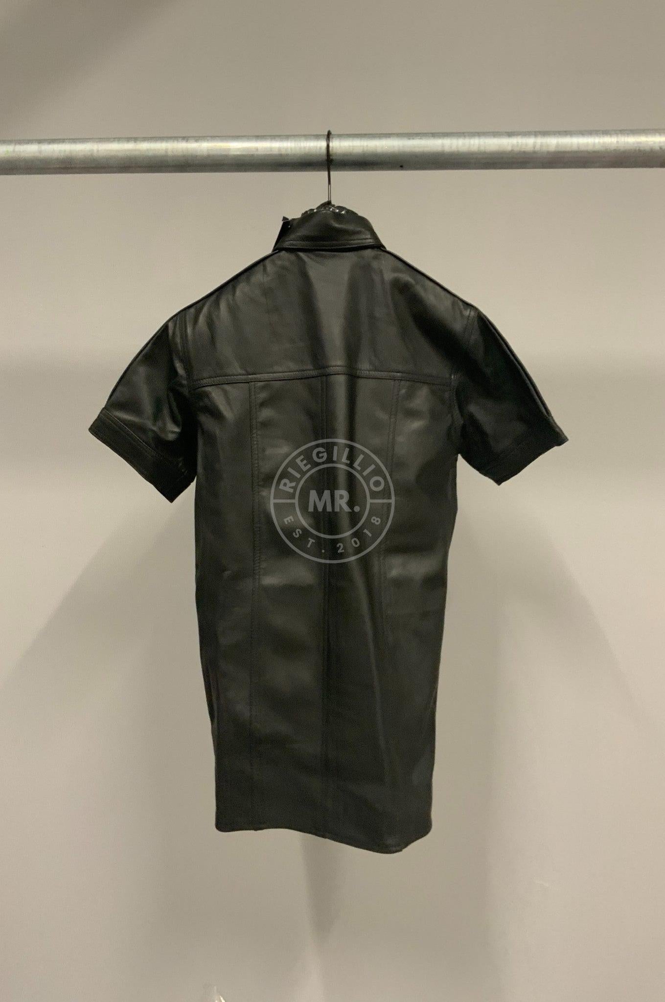 395 Leather Shirt at MR. Riegillio