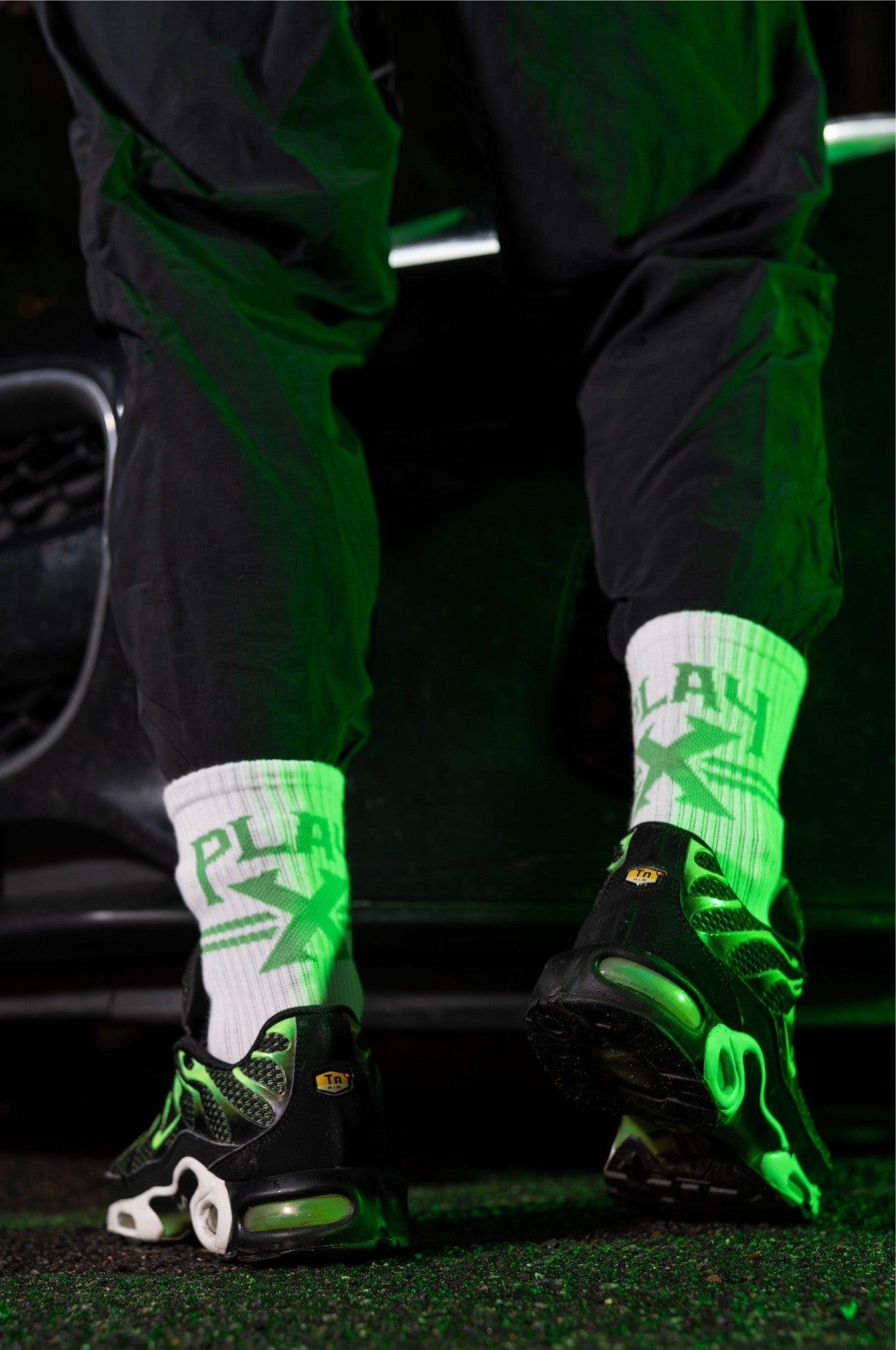 SNKRFTSH PLAY X Socks at MR. Riegillio