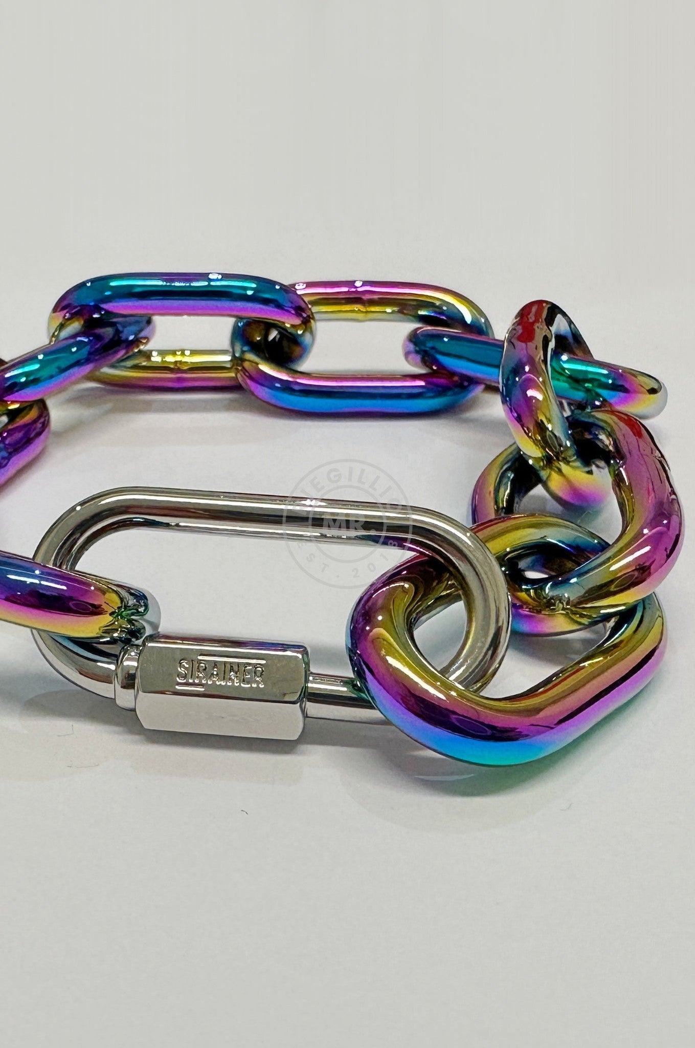 SIRAINER Chain Bracelet - Rainbow at MR. Riegillio