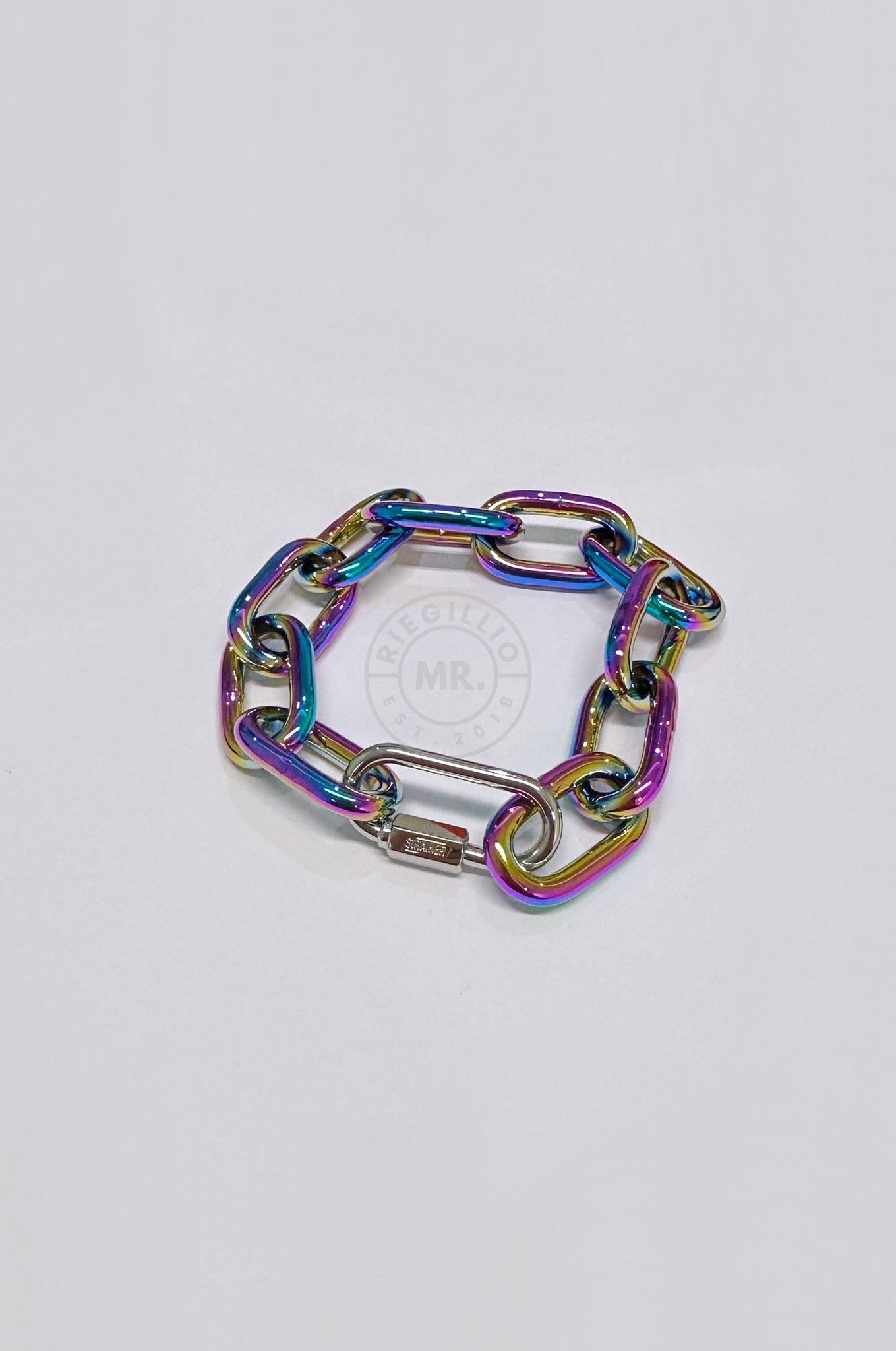 SIRAINER Chain Bracelet - Rainbow at MR. Riegillio