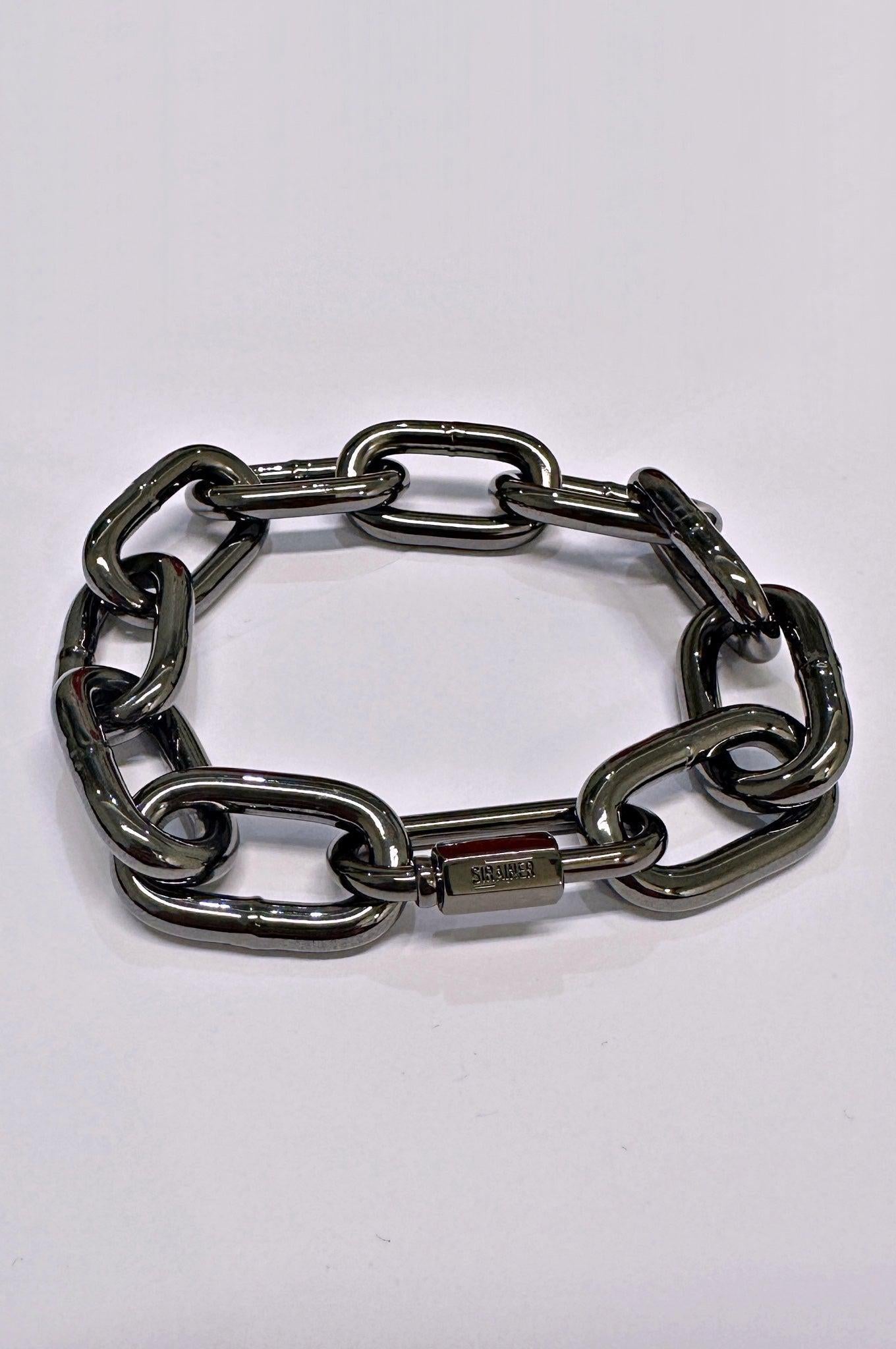 SIRAINER Chain Bracelet - Black at MR. Riegillio