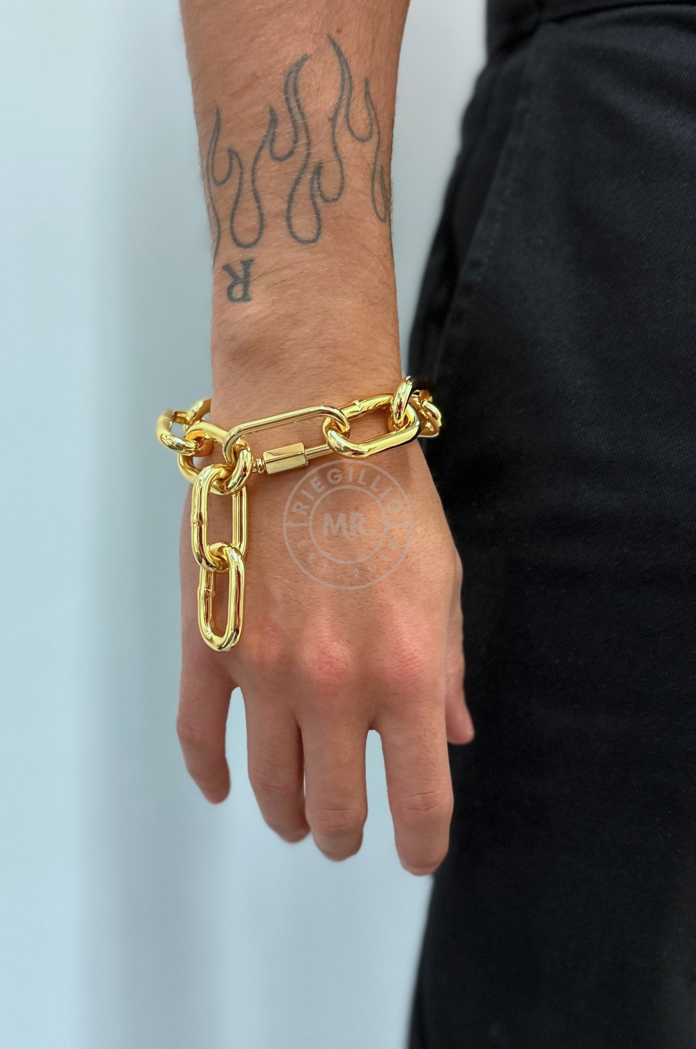 SIRAINER Chain Bracelet - Gold at MR. Riegillio