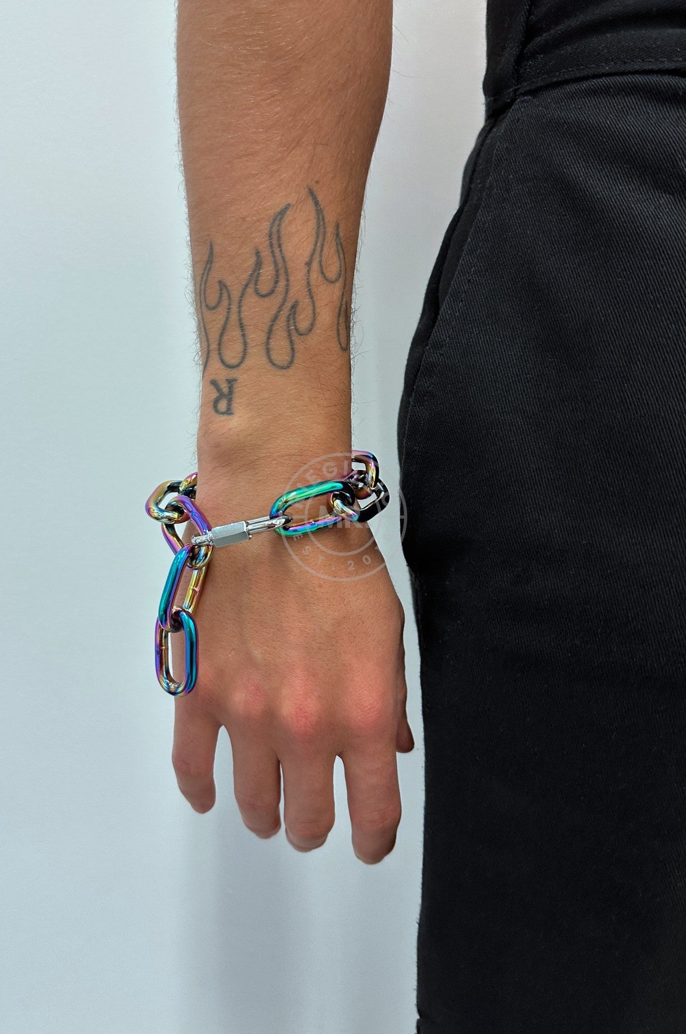 SIRAINER Chain Bracelet - Rainbow at MR. Riegillio