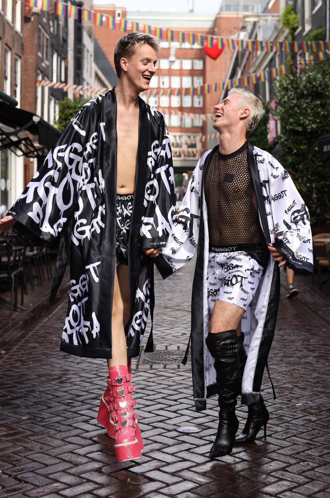 Faggot Kimono - Black at MR. Riegillio