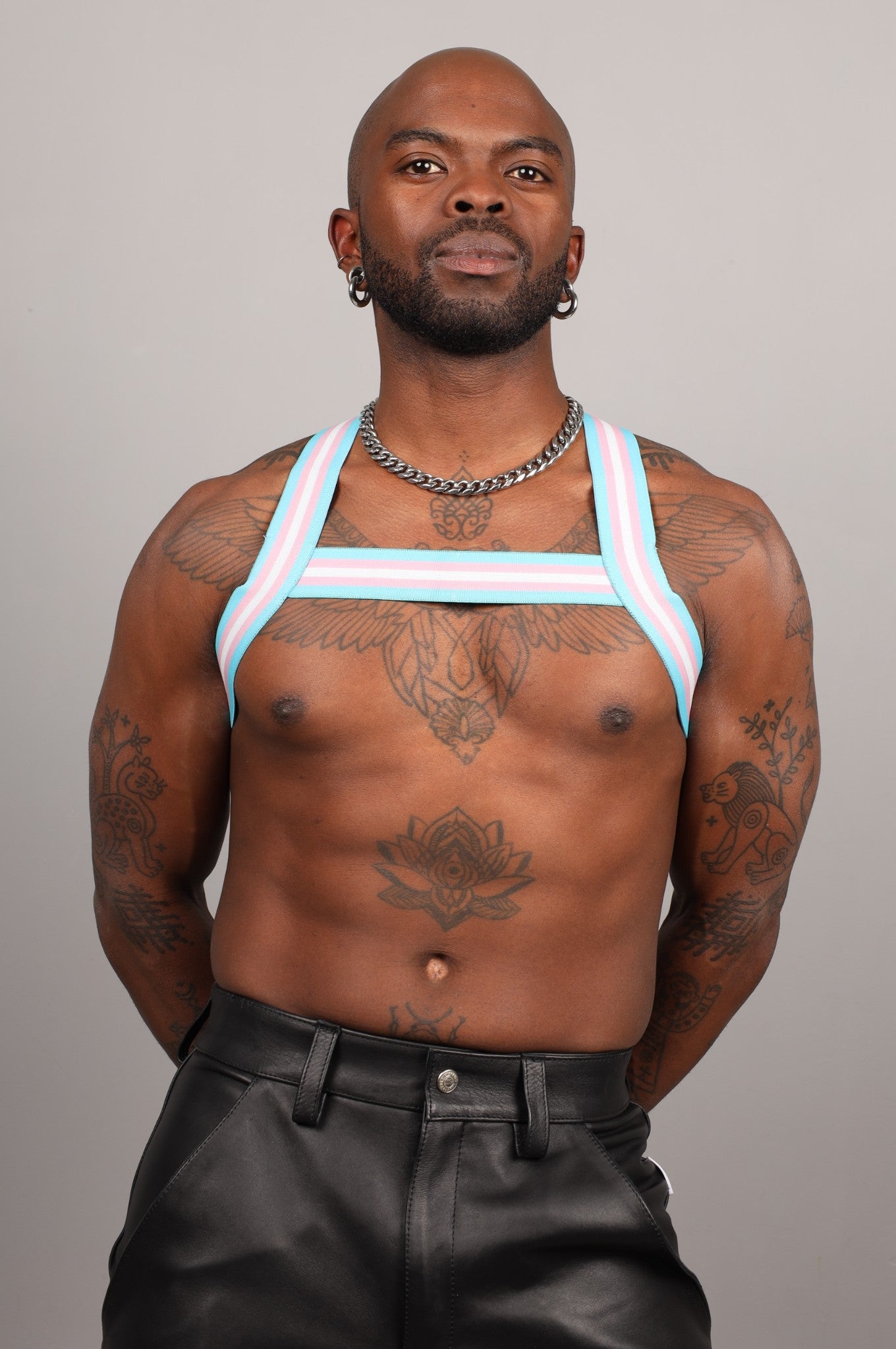 Elastic Harness - TRANSGENDER Flag