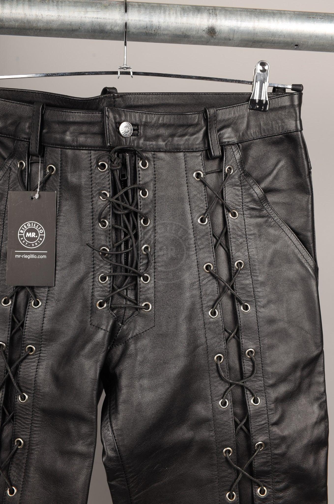 #285 Cowhide Leather Pants at MR. Riegillio