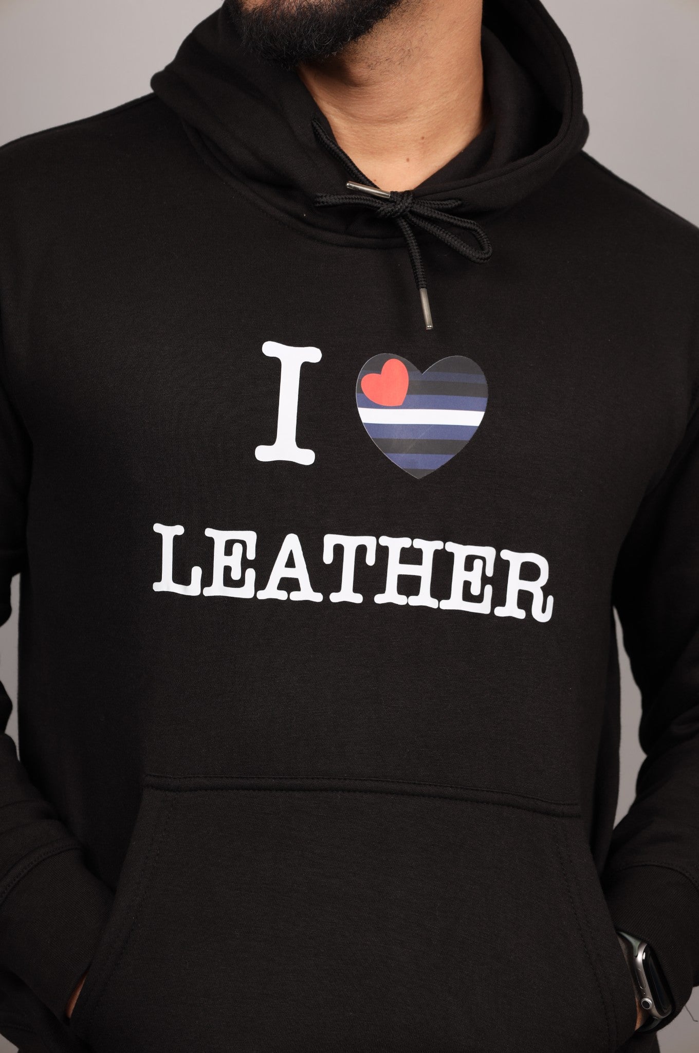 I LOVE LEATHER Hoodie