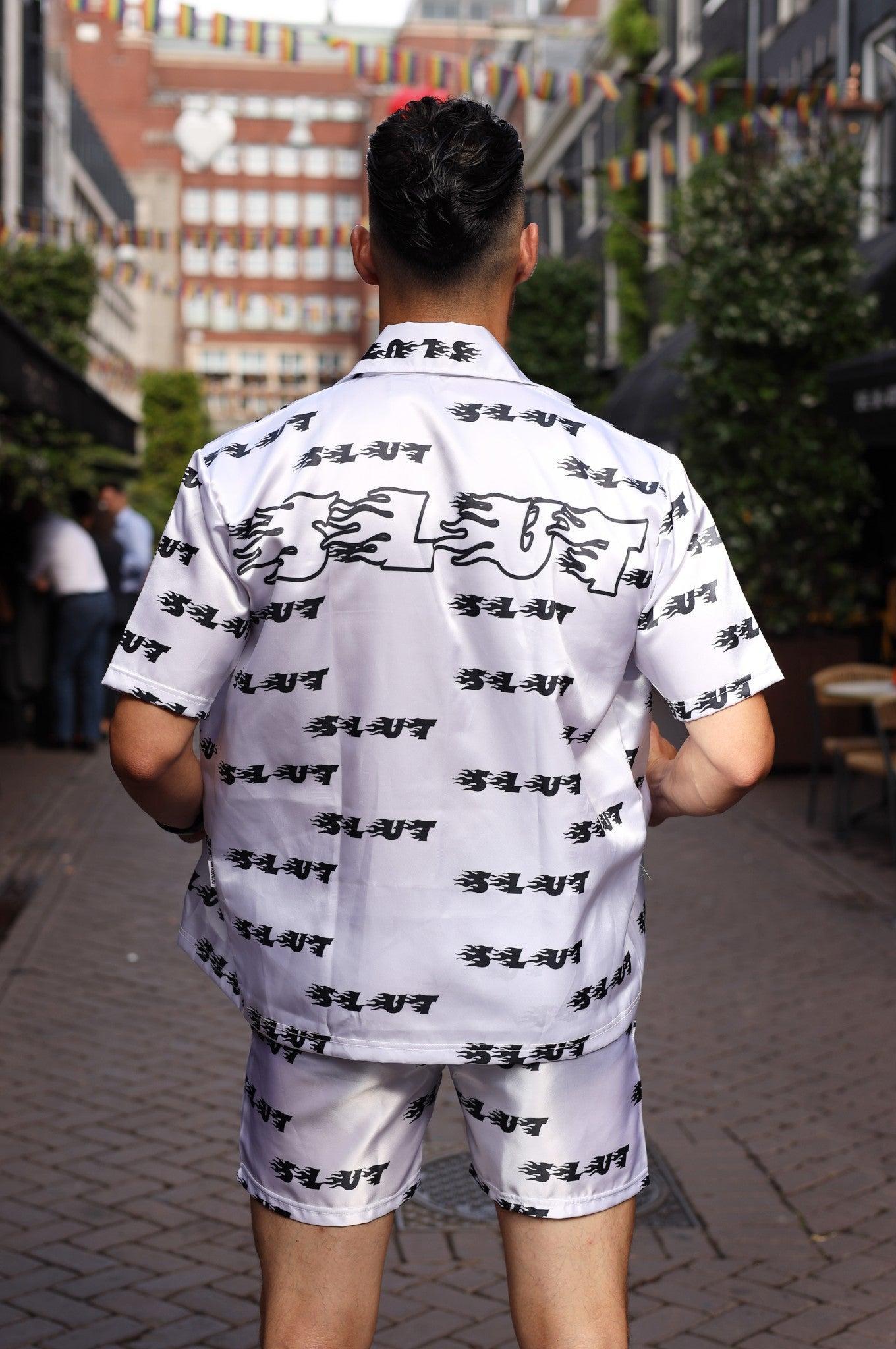 Slut Shirt - White at MR. Riegillio