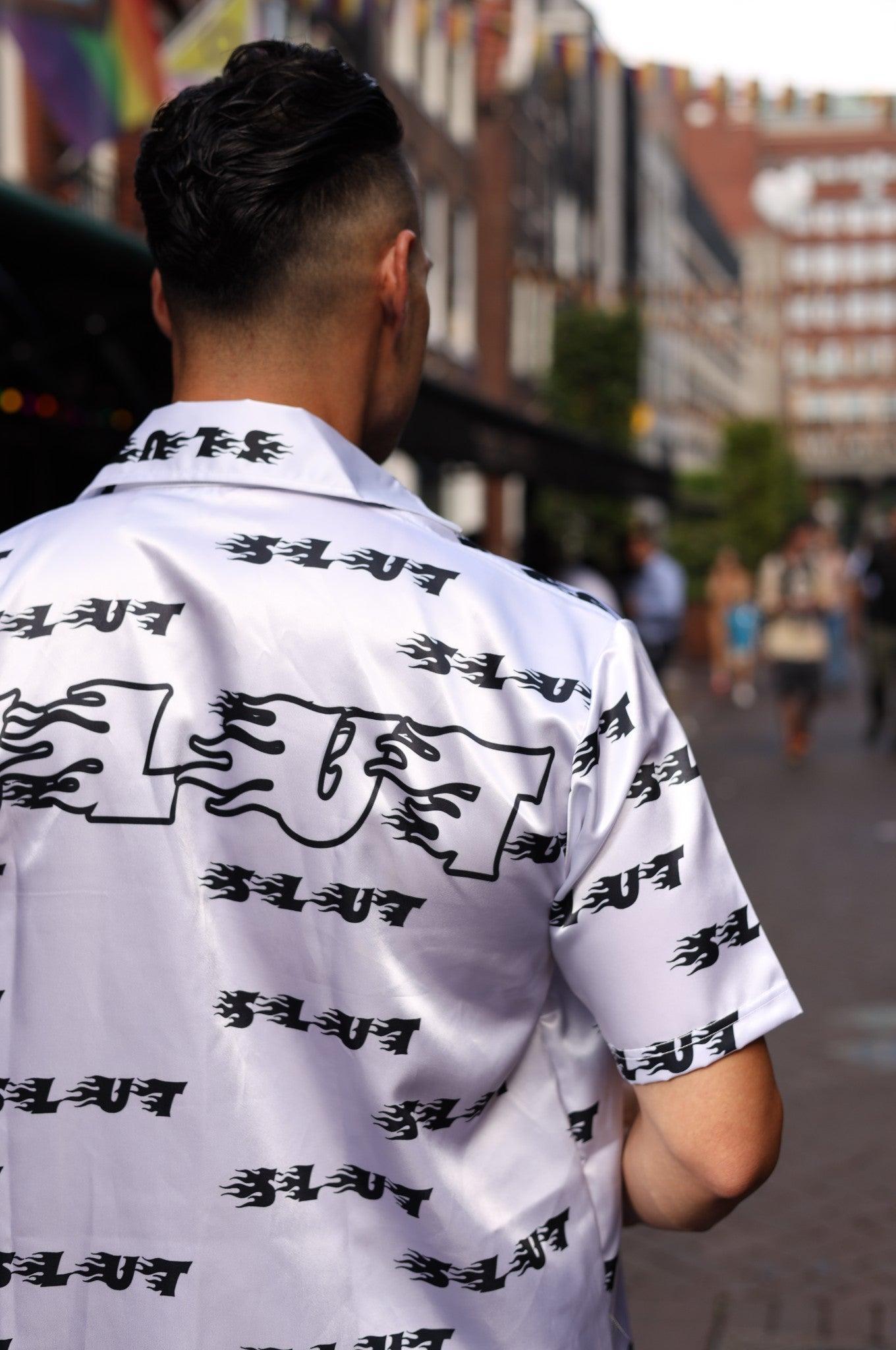 Slut Shirt - White at MR. Riegillio