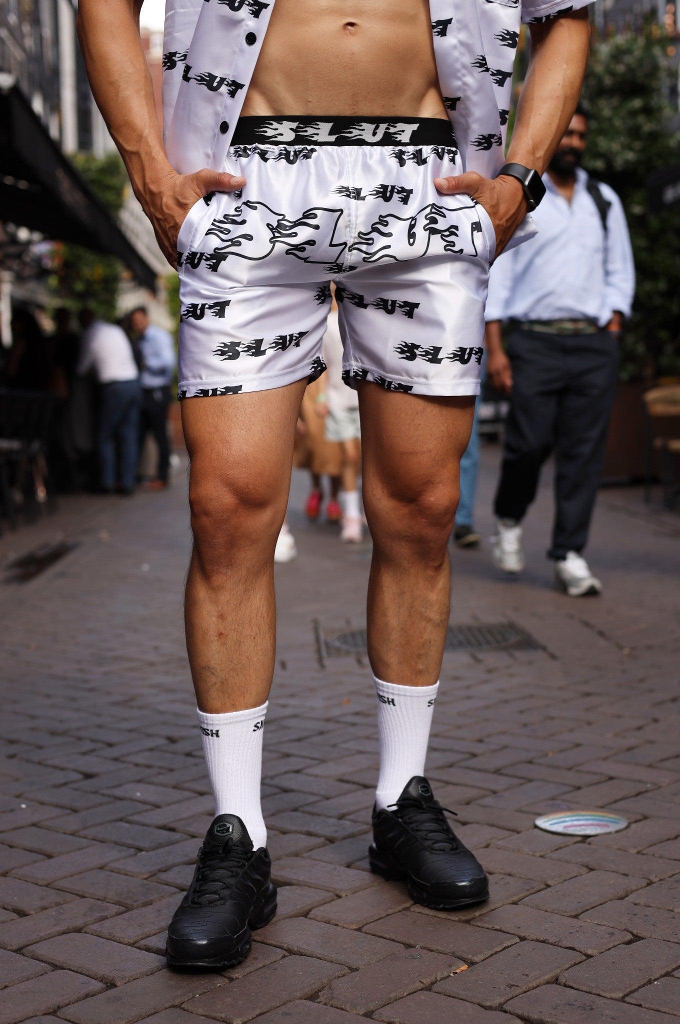 Slut Short - White at MR. Riegillio