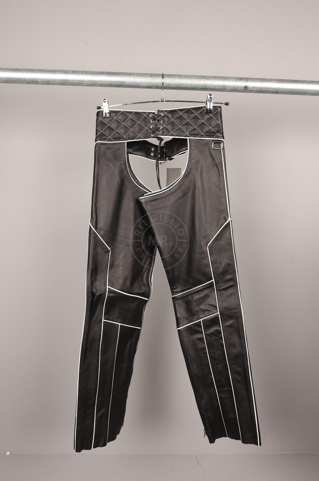 #348 Cowhide Leather Pants at MR. Riegillio