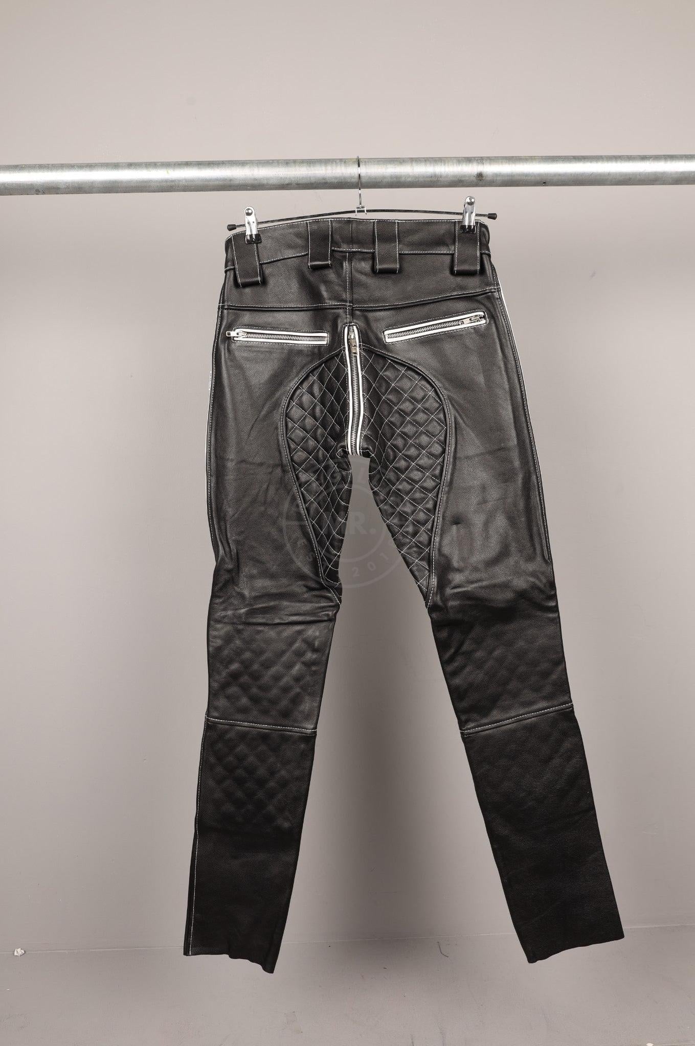 #356 Cowhide Leather Pants at MR. Riegillio
