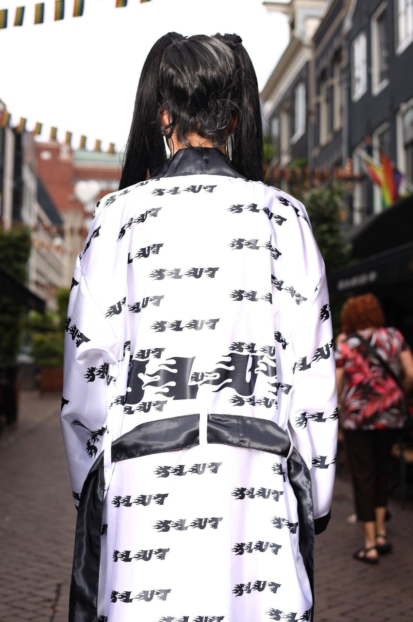 Slut Kimono - White at MR. Riegillio