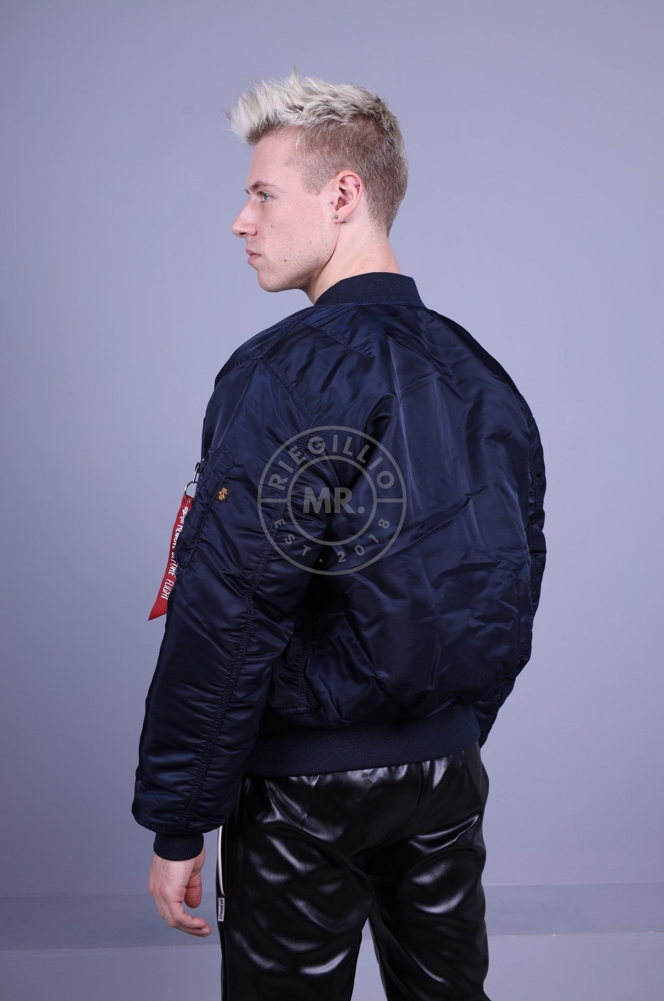 Alpha Industries MA-1 Bomber Jacket - Rep. Blue