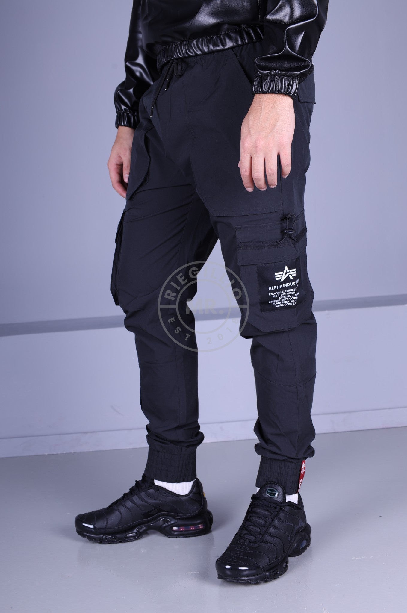 Alpha Industries Tactical Jogger Pants - Black-at MR. Riegillio