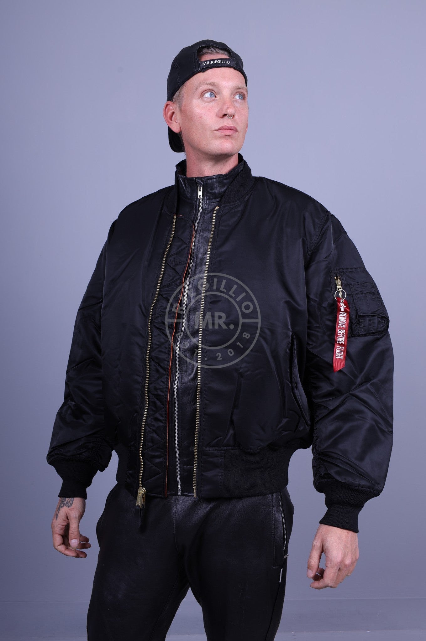 Alpha industries 2024 ma1 black