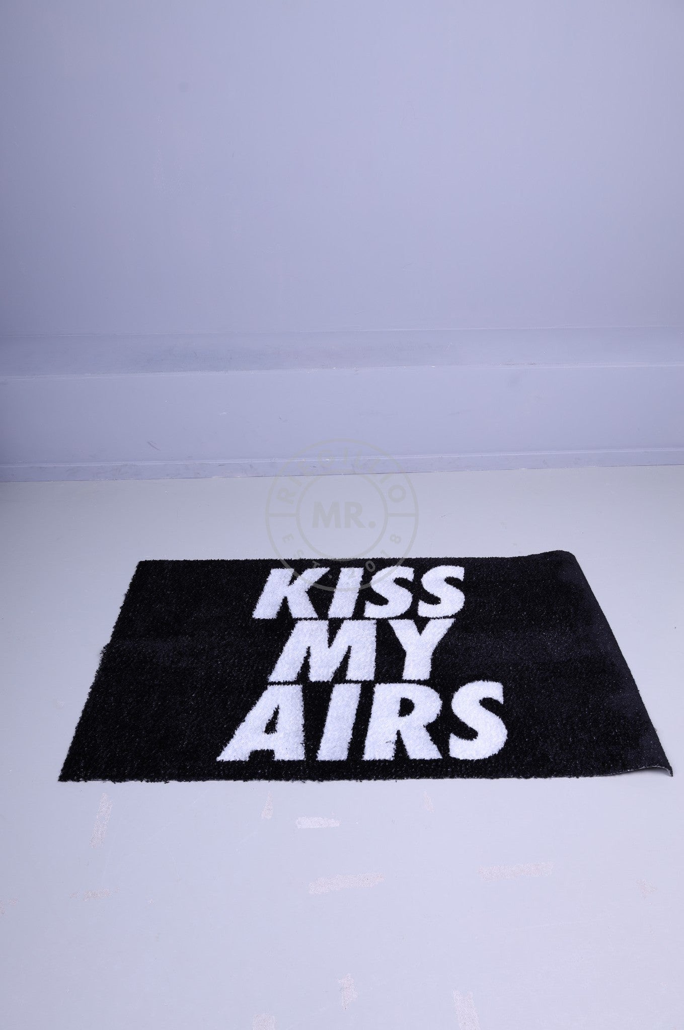 Doormat - KISS MY AIRS - Black