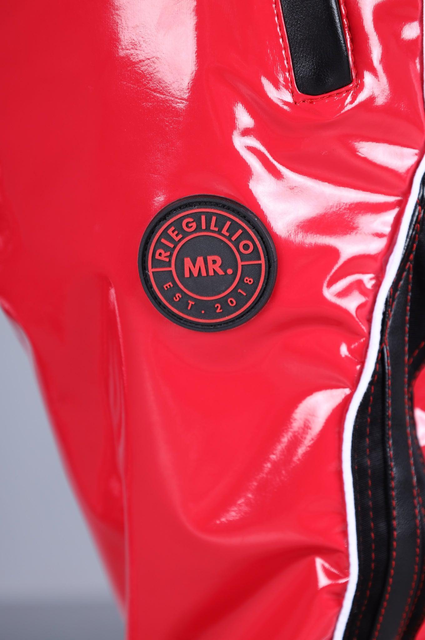 PVC 24 Tracksuit Pants - Red at MR. Riegillio