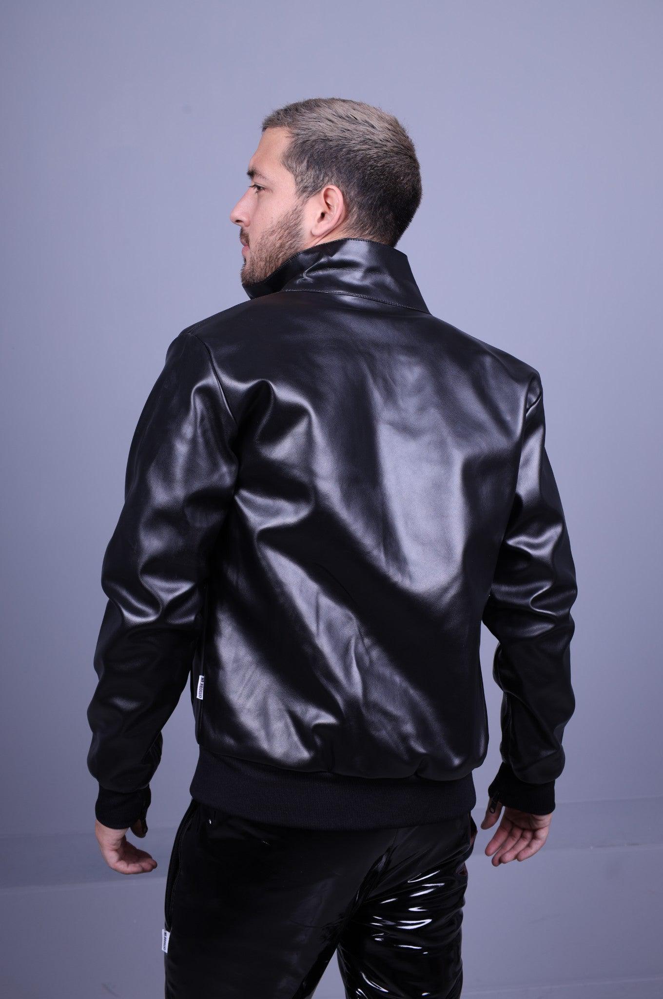 Double PVC/MR. Tracksuit Jacket at MR. Riegillio