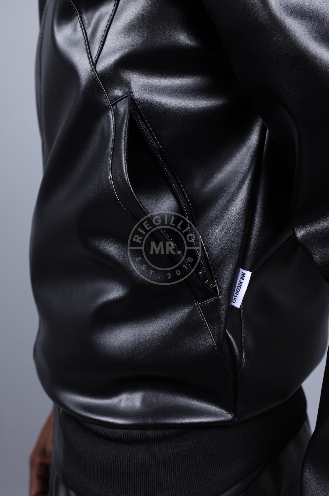 MR. 24 Tracksuit Jacket - Black at MR. Riegillio
