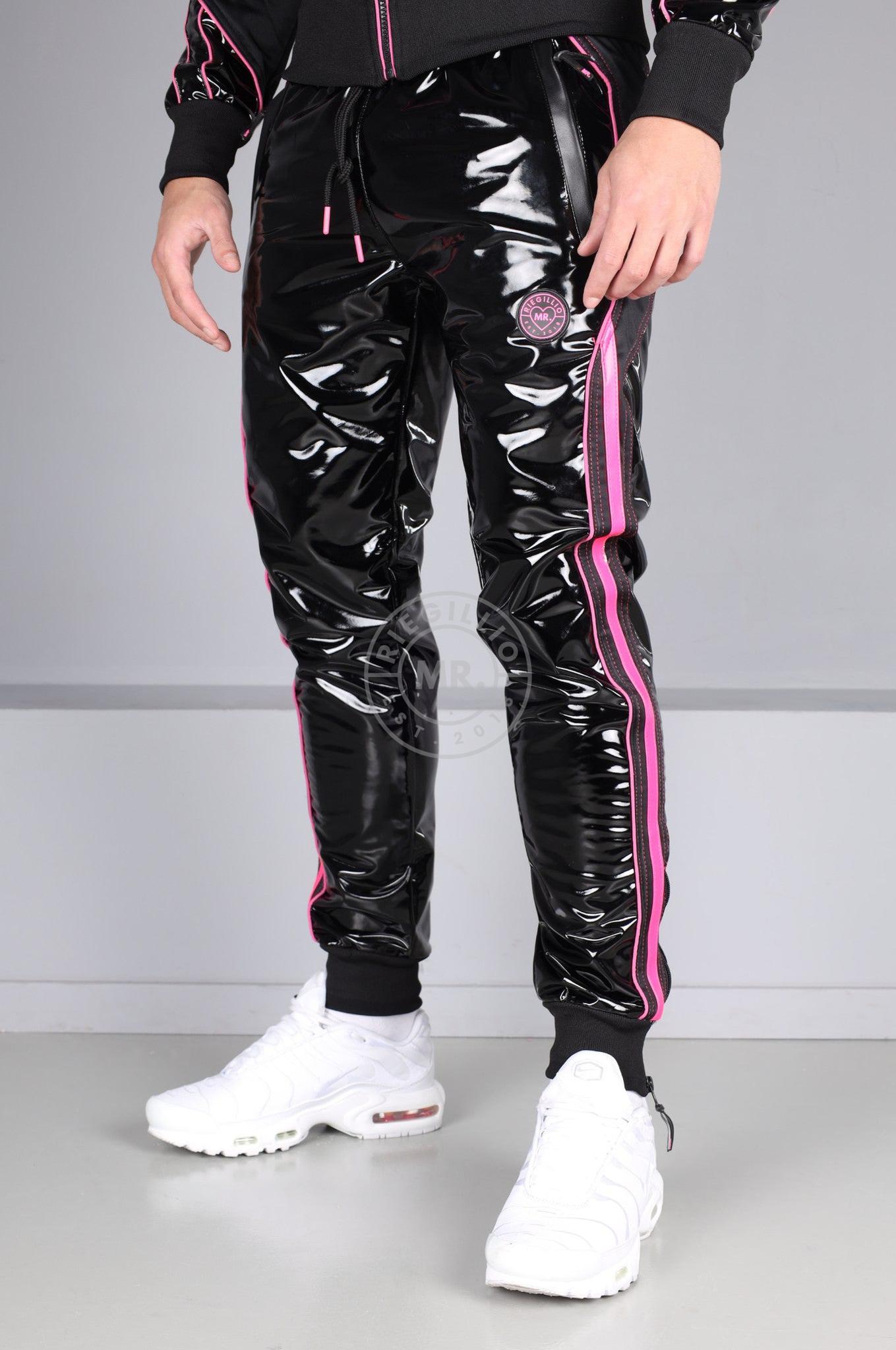 № 002 PVC Tracksuit Pants - Lovers Edition at MR. Riegillio