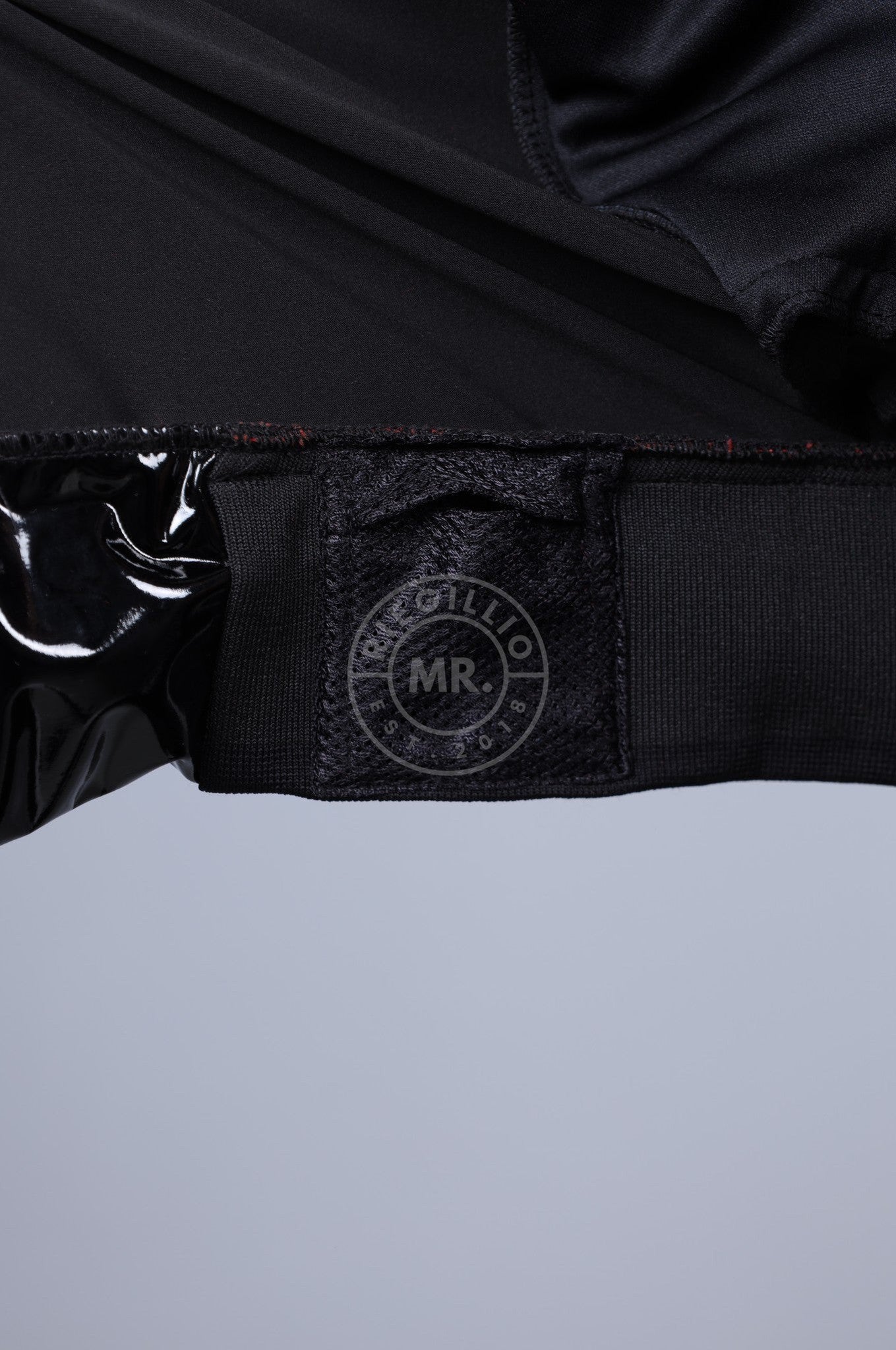 PVC 24 Tracksuit Jacket - Black at MR. Riegillio