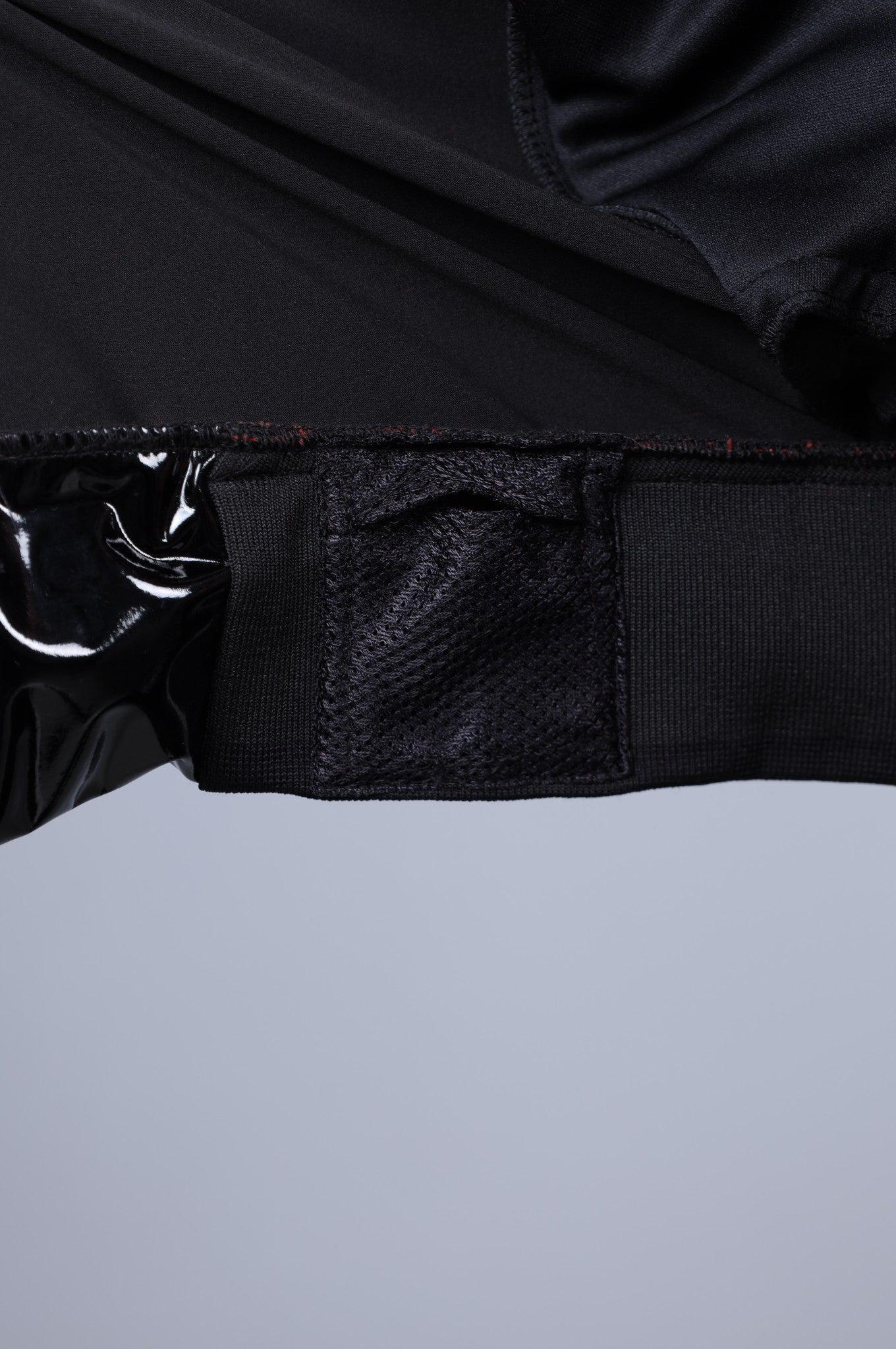 PVC 24 Tracksuit Jacket - Black at MR. Riegillio